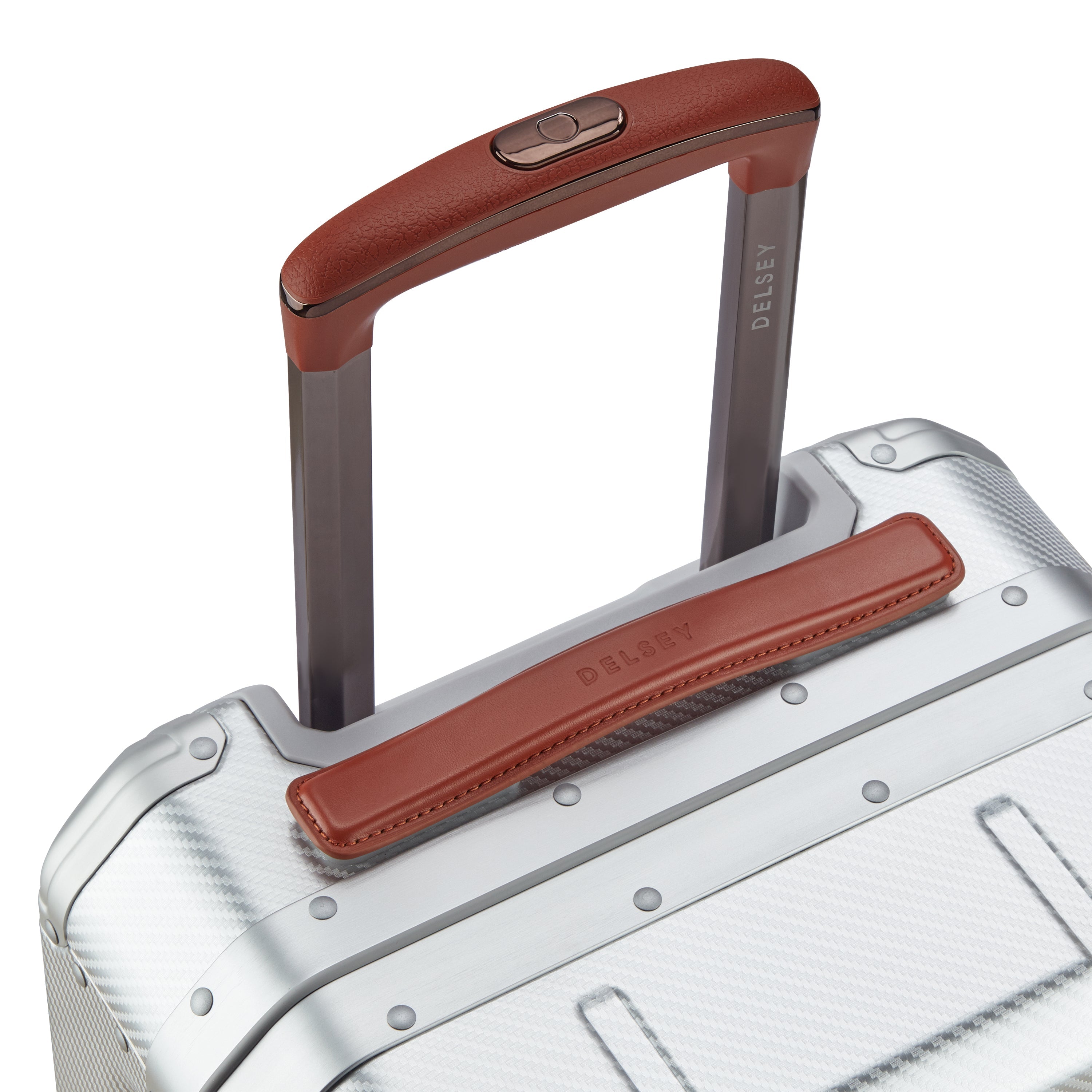 ALU'R| Valise Cabine Aluminium 48 CM ARGENT
