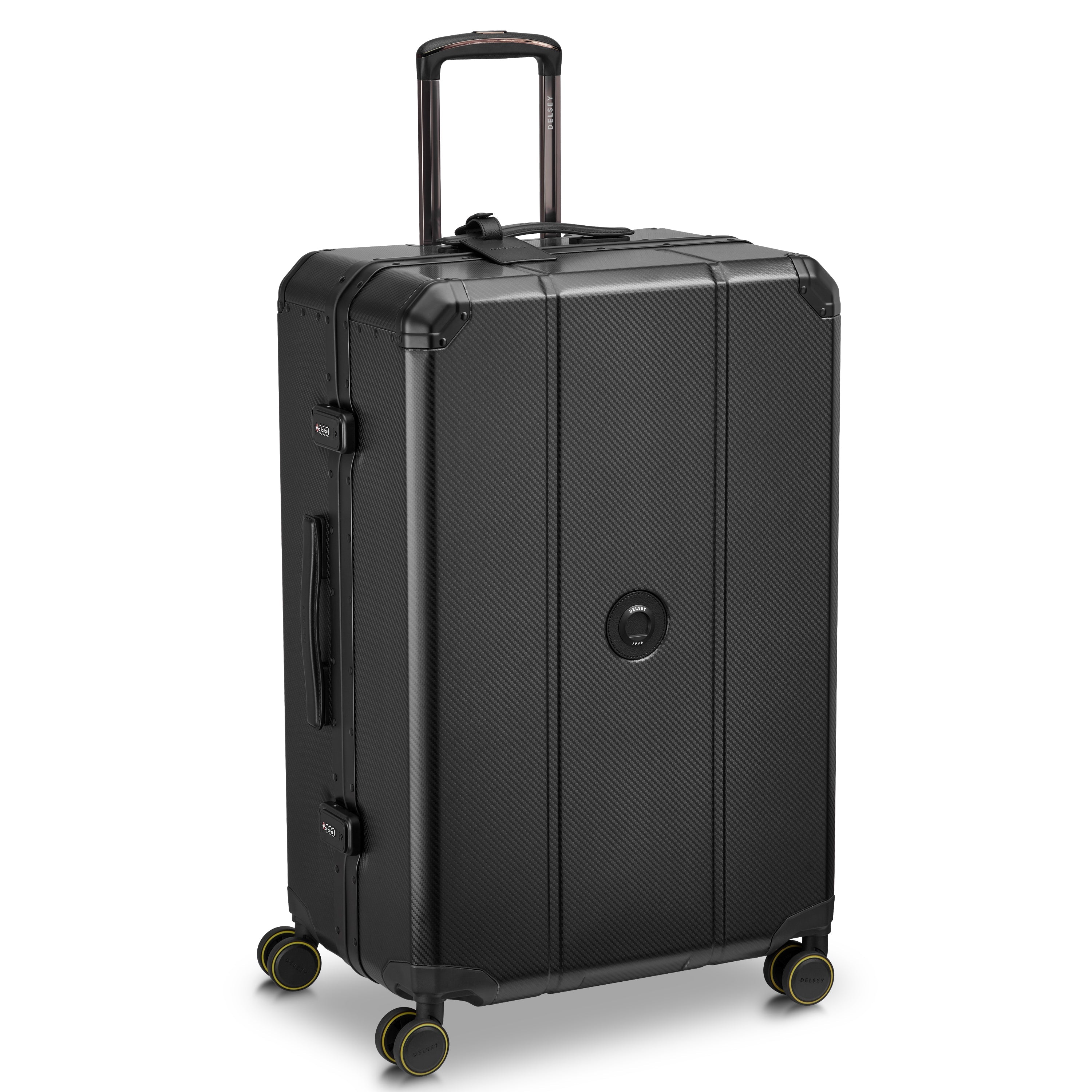 ALU'R| Valise Soute Aluminium 71 CM NOIR