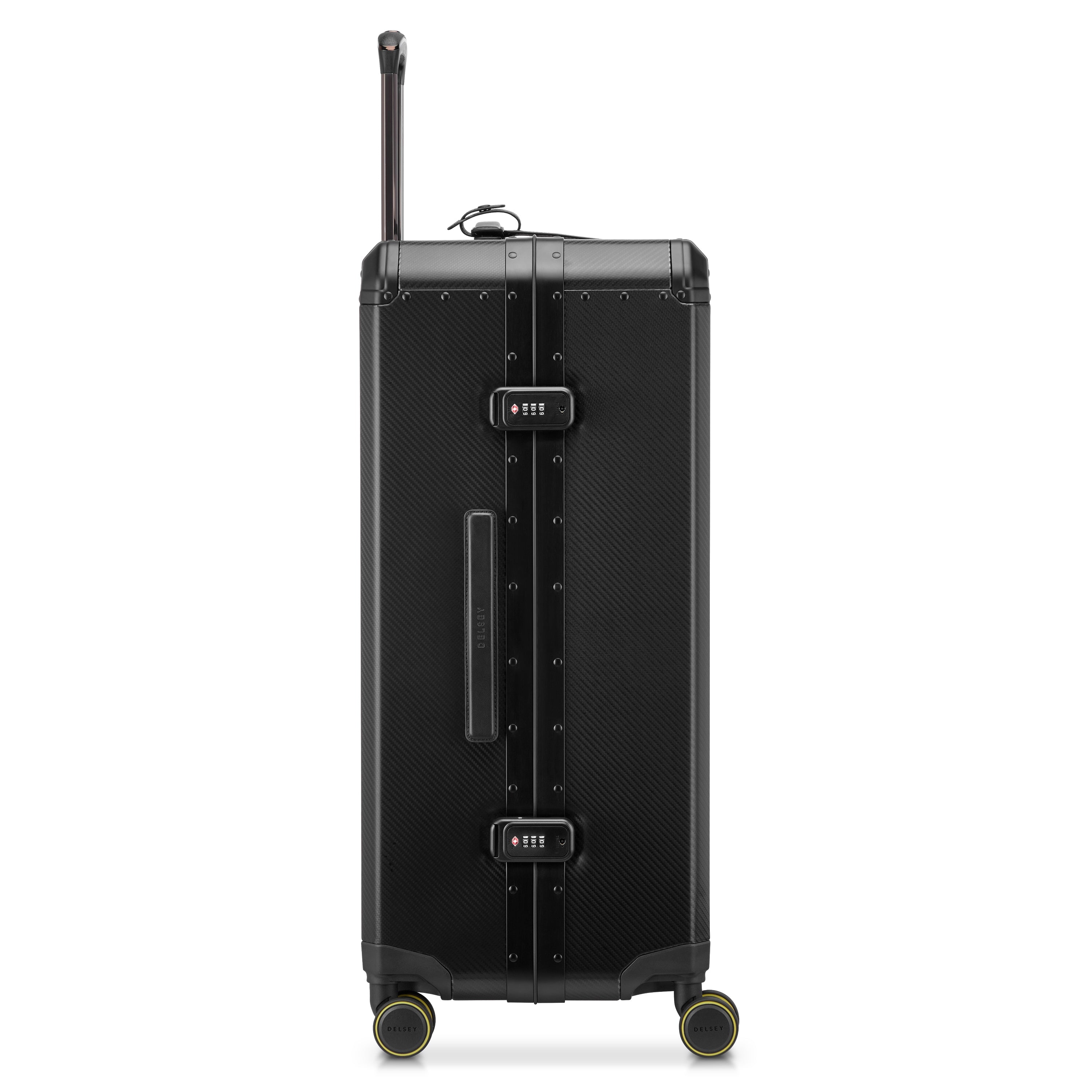 ALU'R| Valise Soute Aluminium 71 CM NOIR