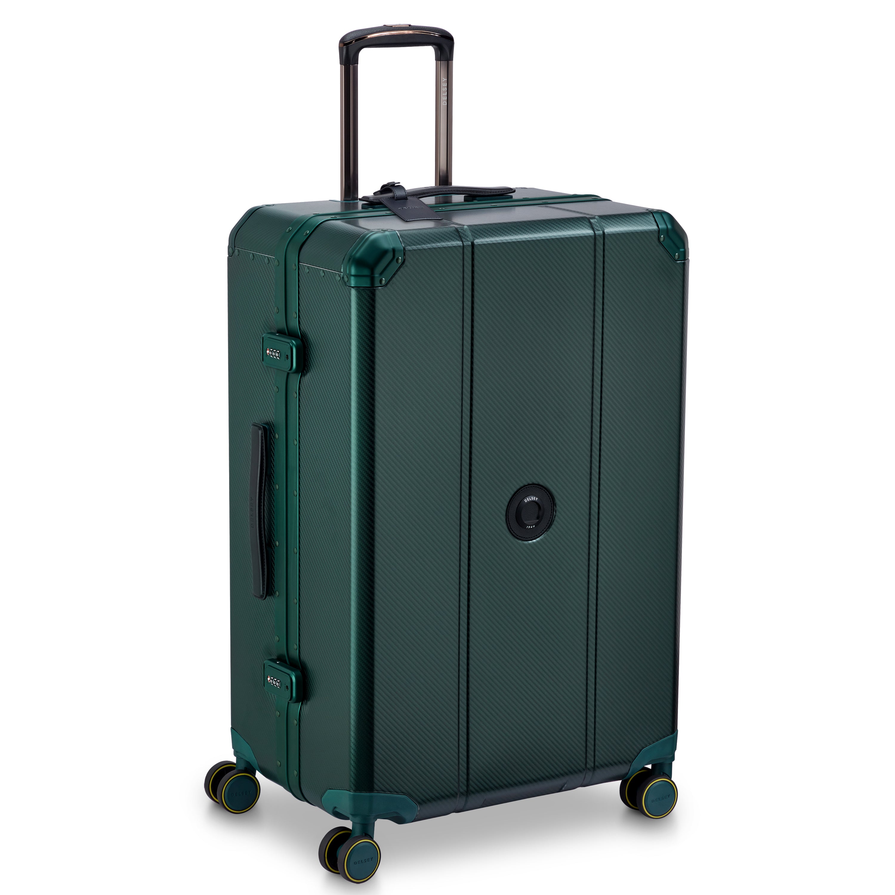 ALU'R| Valise Soute Aluminium 71 CM VERT