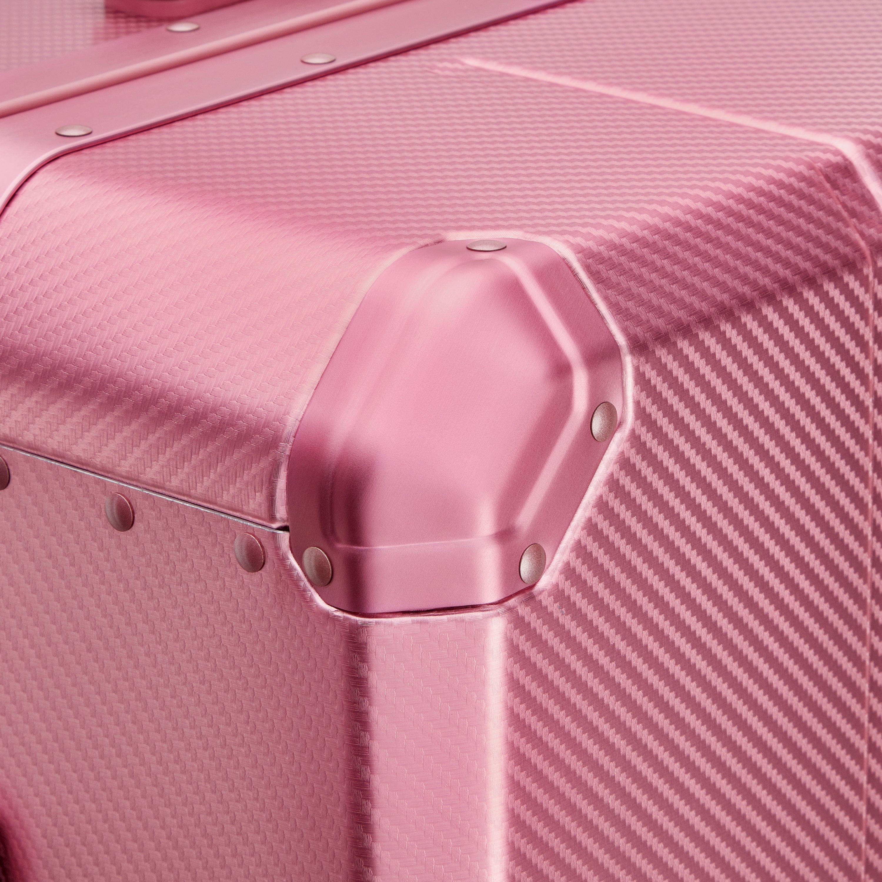 ALU'R| Valise Soute Aluminium 71 CM ROSE
