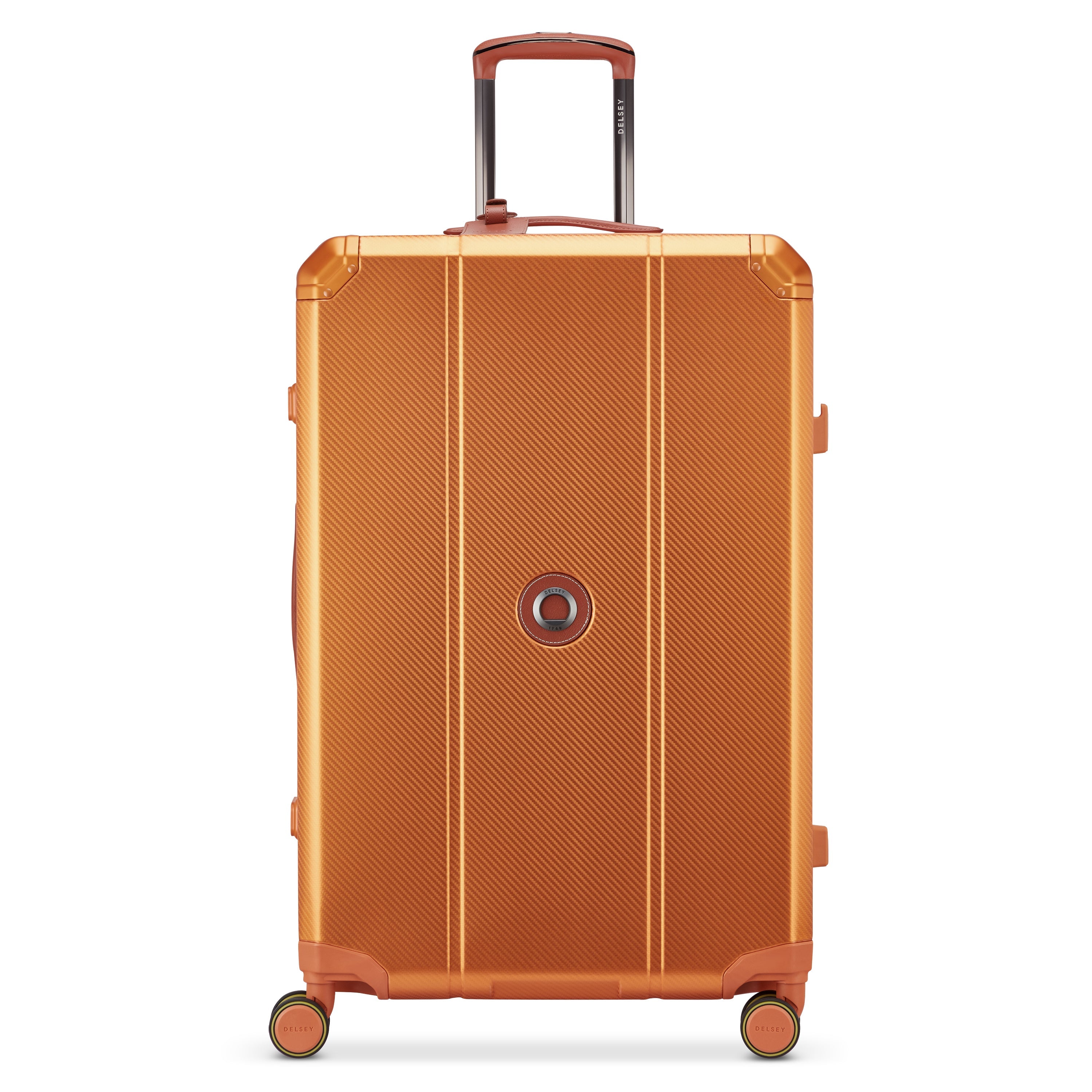ALU'R| Valise Soute Aluminium 71 CM ORANGE