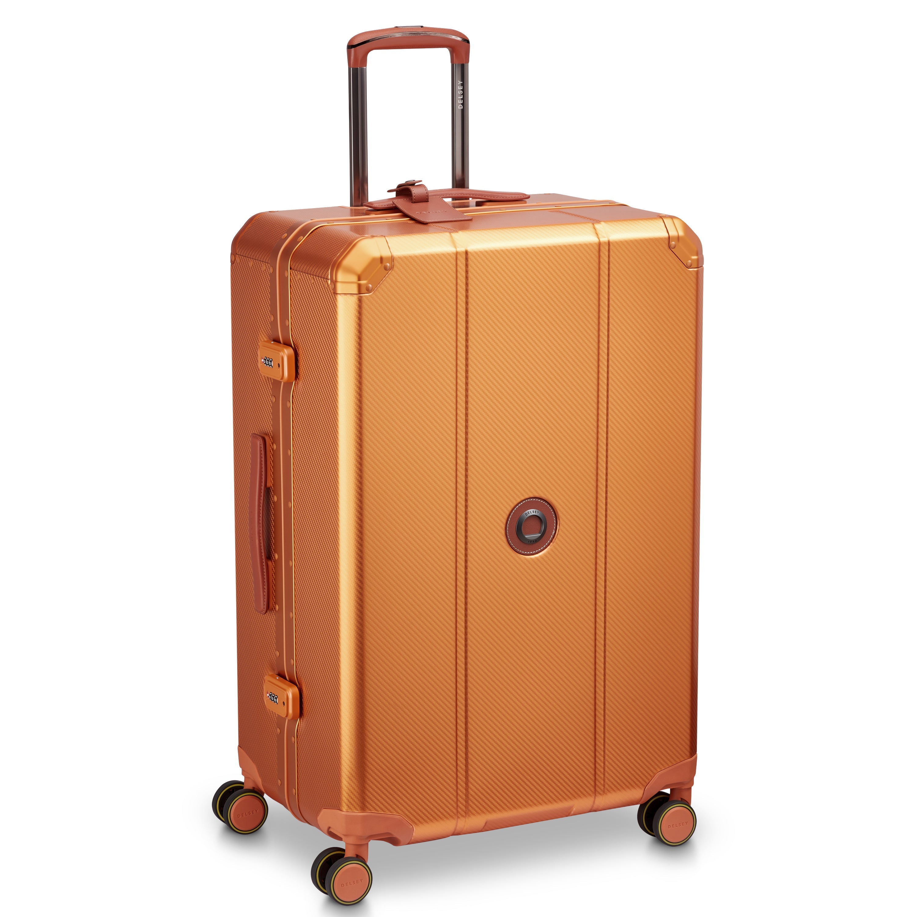 ALU'R| Valise Soute Aluminium 71 CM ORANGE