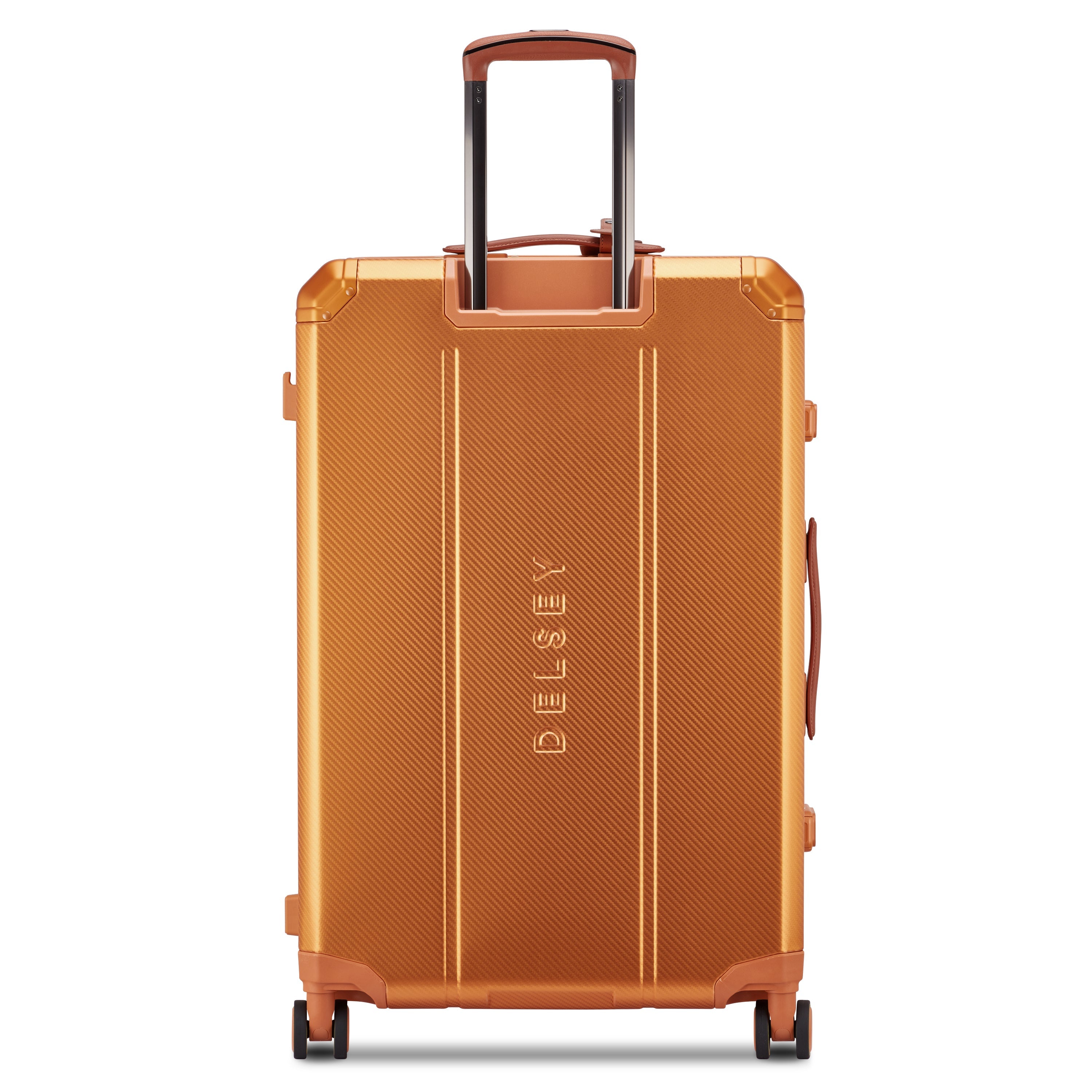 ALU'R| Valise Soute Aluminium 71 CM ORANGE