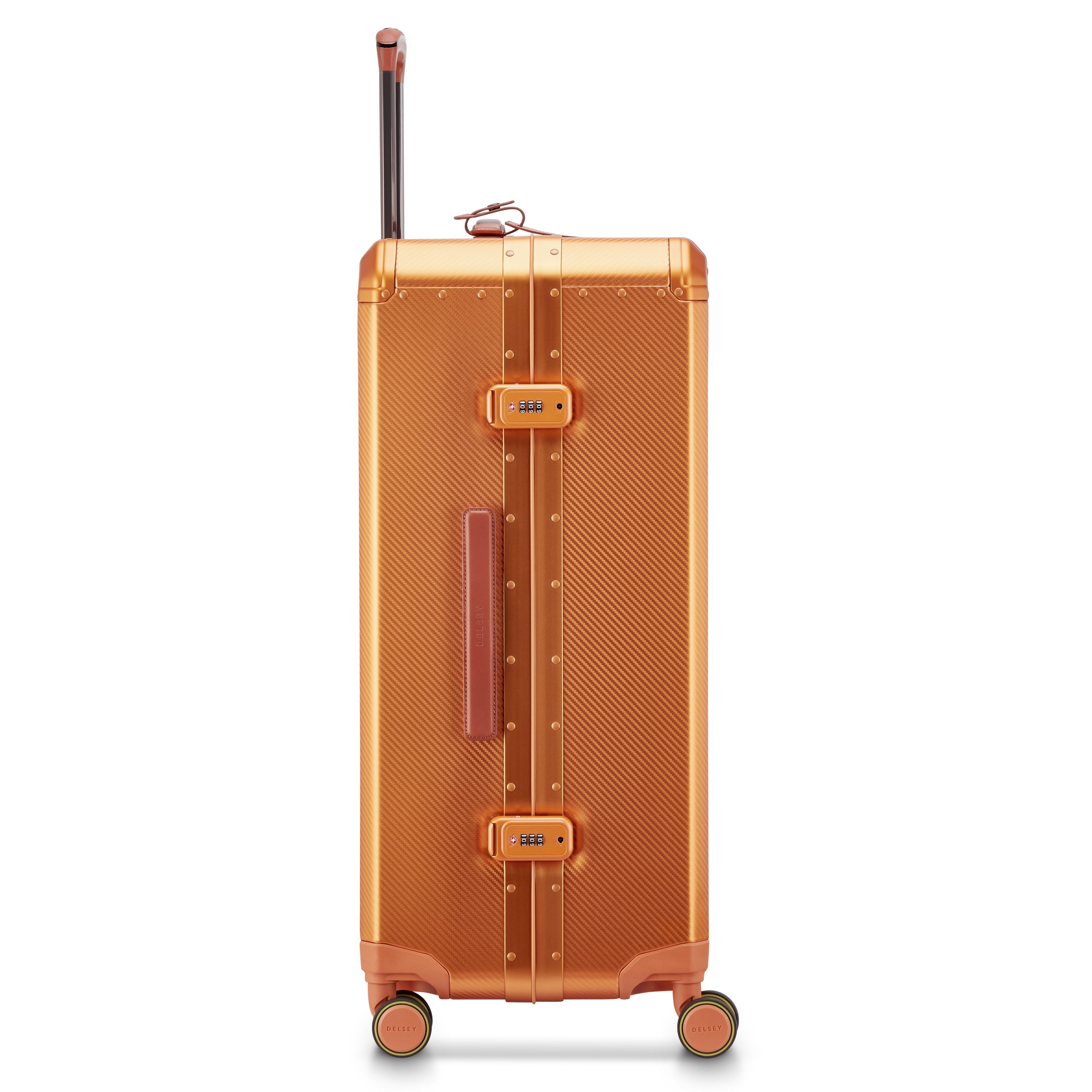 ALU'R| Valise Soute Aluminium 71 CM ORANGE