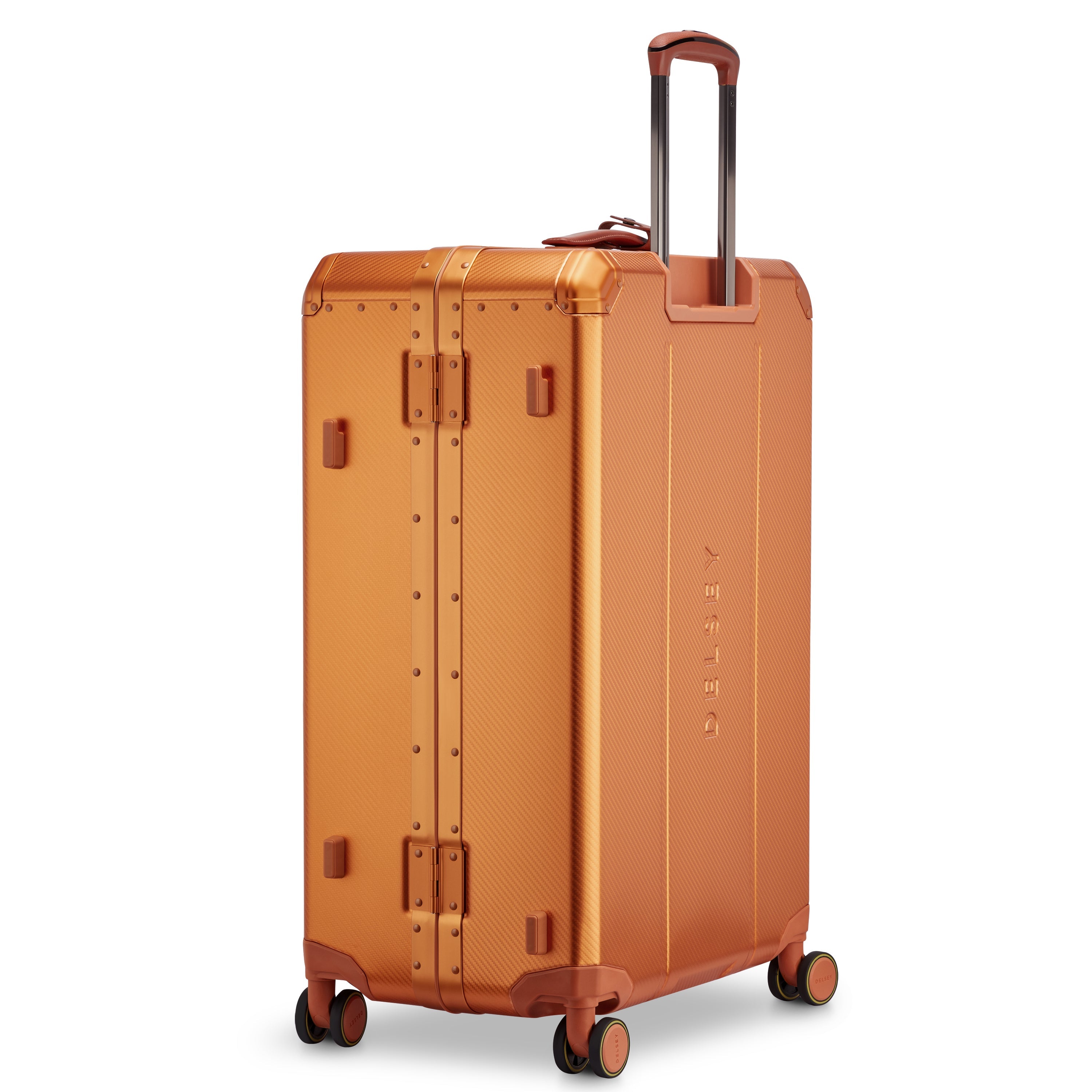 ALU'R| Valise Soute Aluminium 71 CM ORANGE