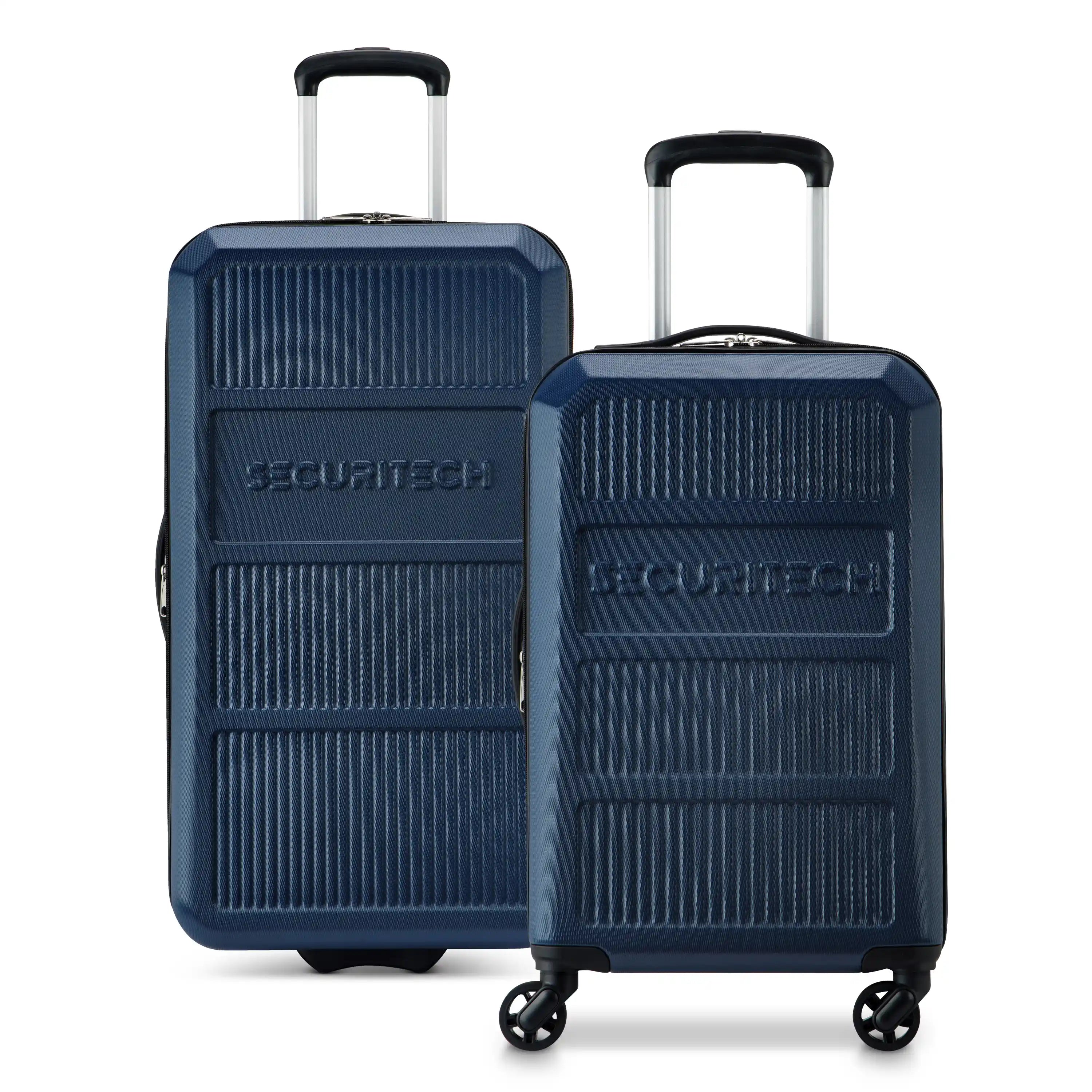 ASPHALT| Set de 2 Bagages BLEU MARINE