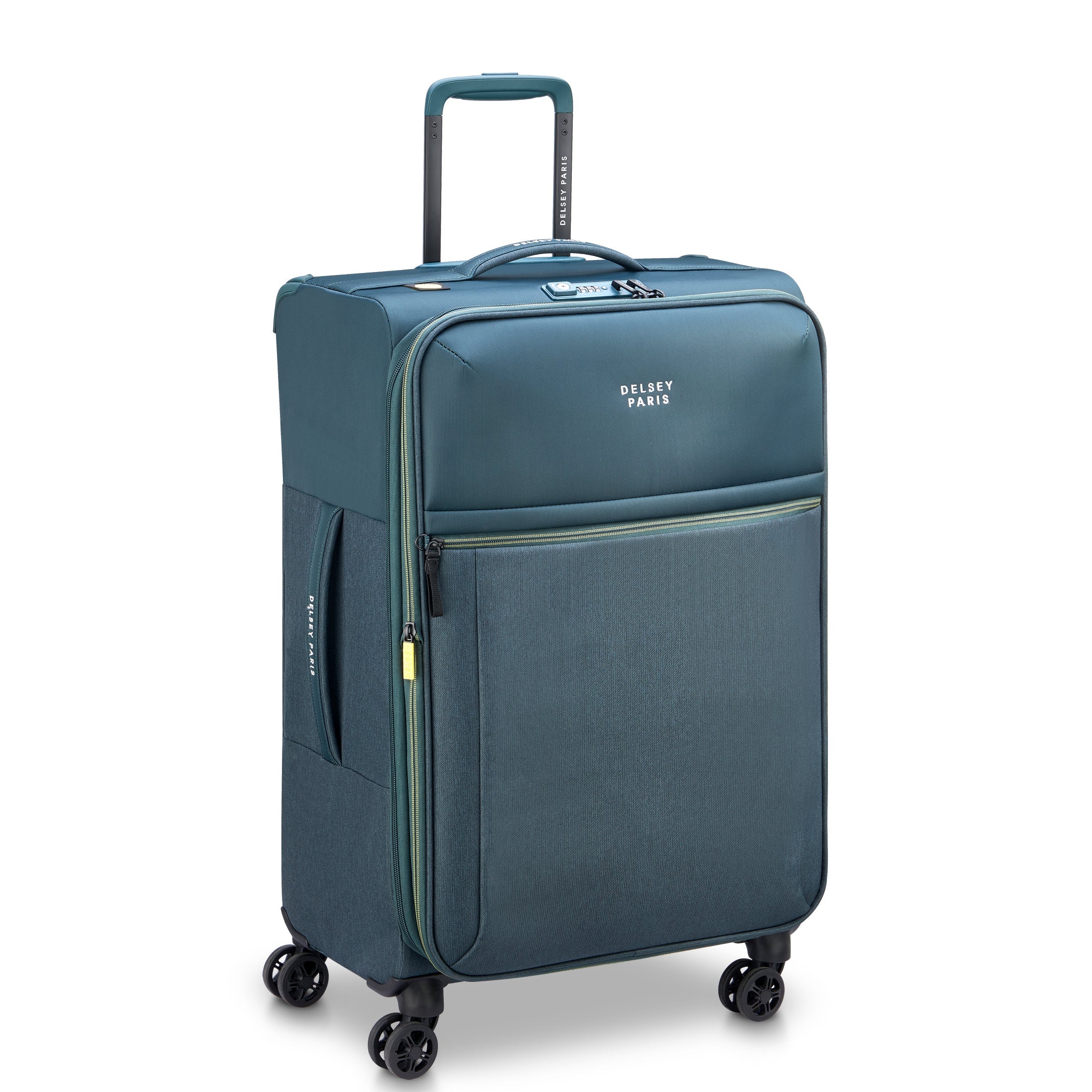 BROCHANT 3 | 27-Inch Expandable Check-In Suitcase, Green