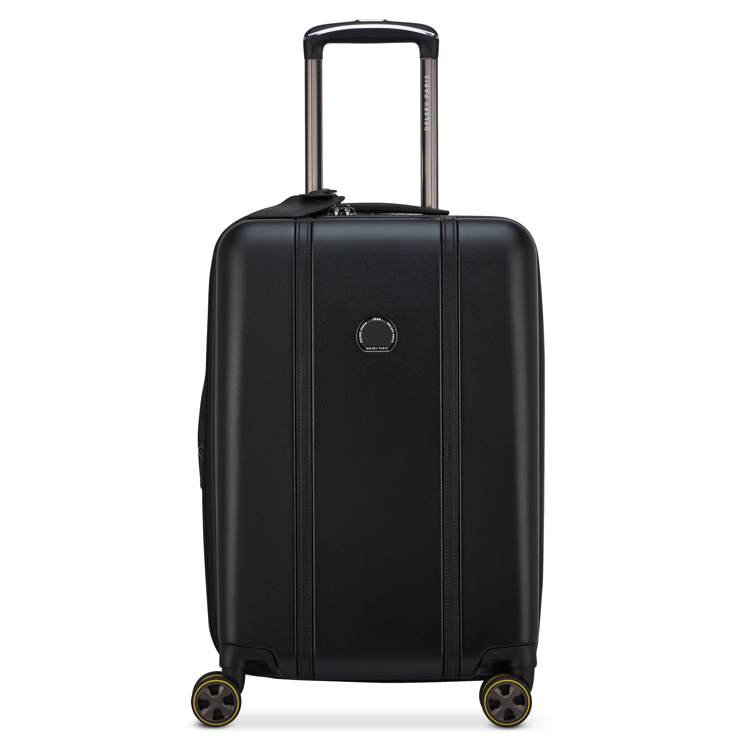 CADENCE | 23-Inch Expandable Carry-On Suitcase, Deep black