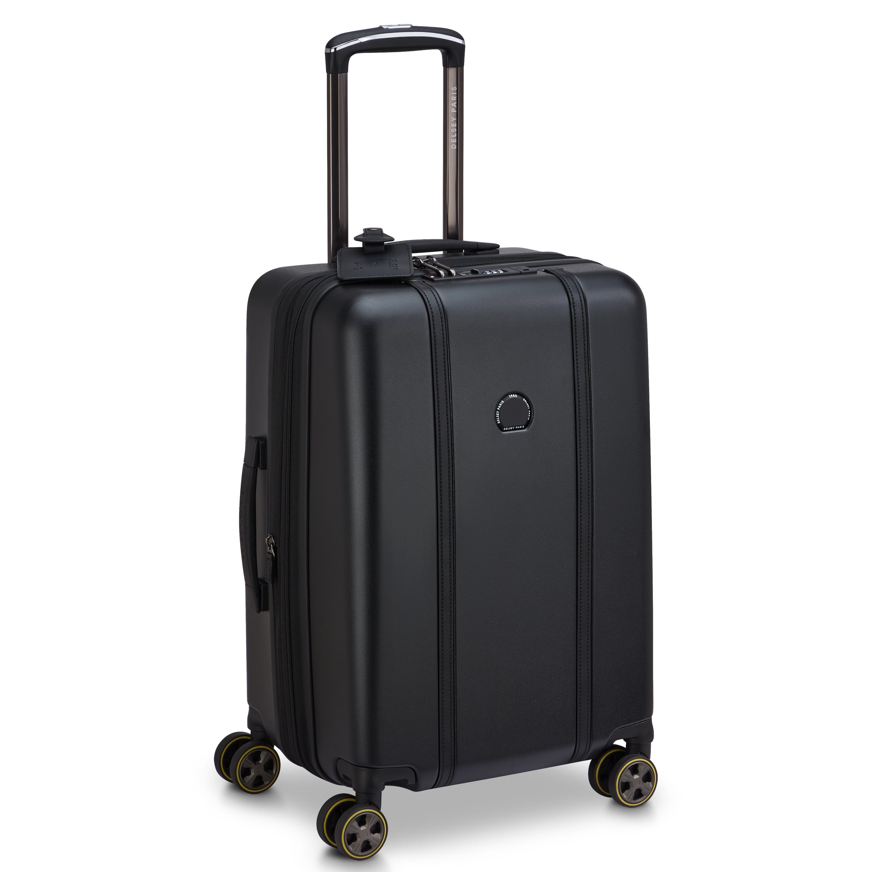 CADENCE | 23-Inch Expandable Carry-On Suitcase, Deep black