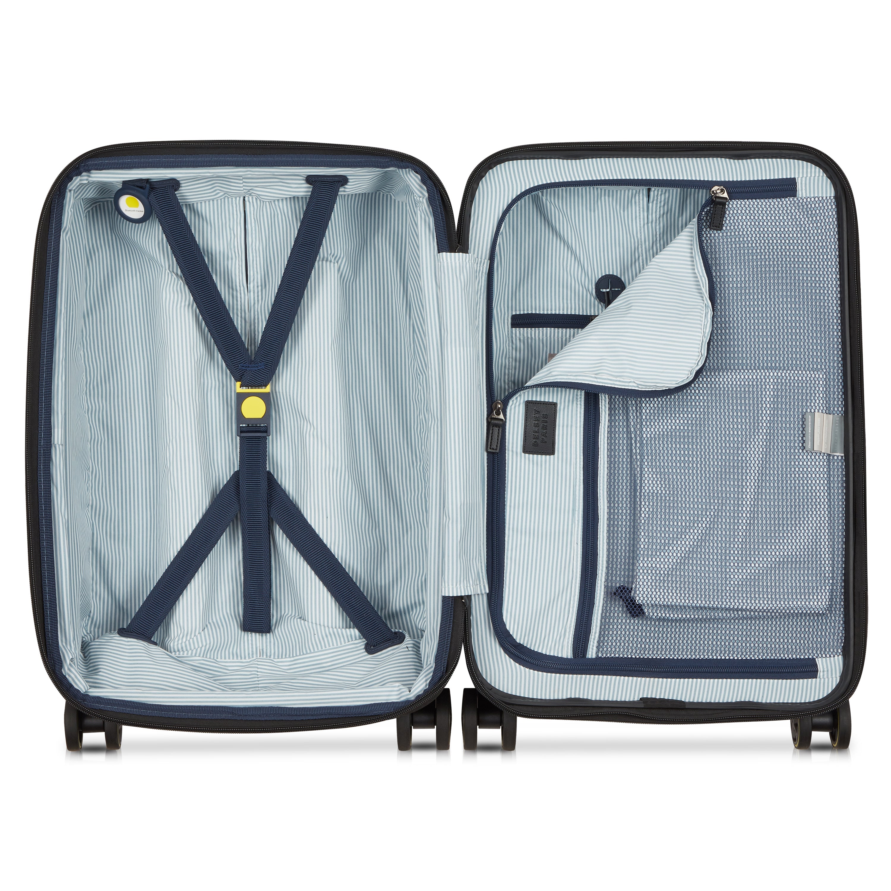 CADENCE | 23-Inch Expandable Carry-On Suitcase, Deep black