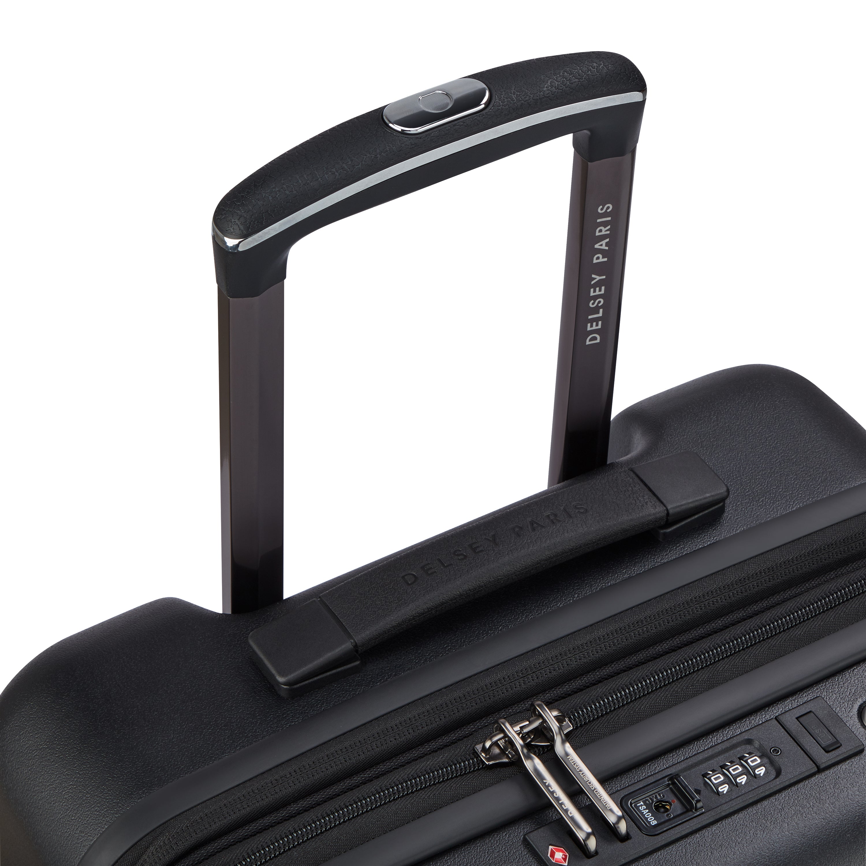 CADENCE | 23-Inch Expandable Carry-On Suitcase, Deep black