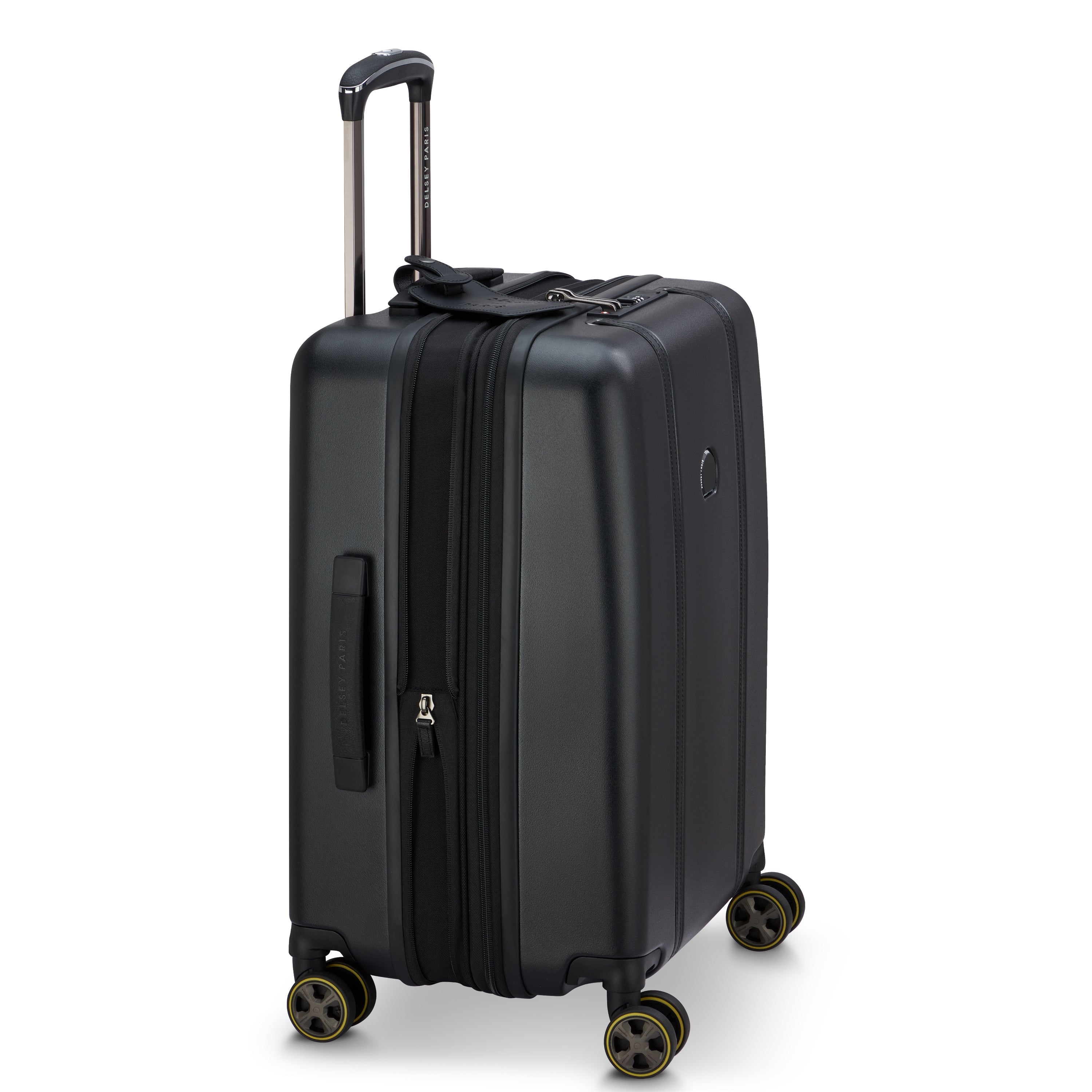 CADENCE | 23-Inch Expandable Carry-On Suitcase, Deep black
