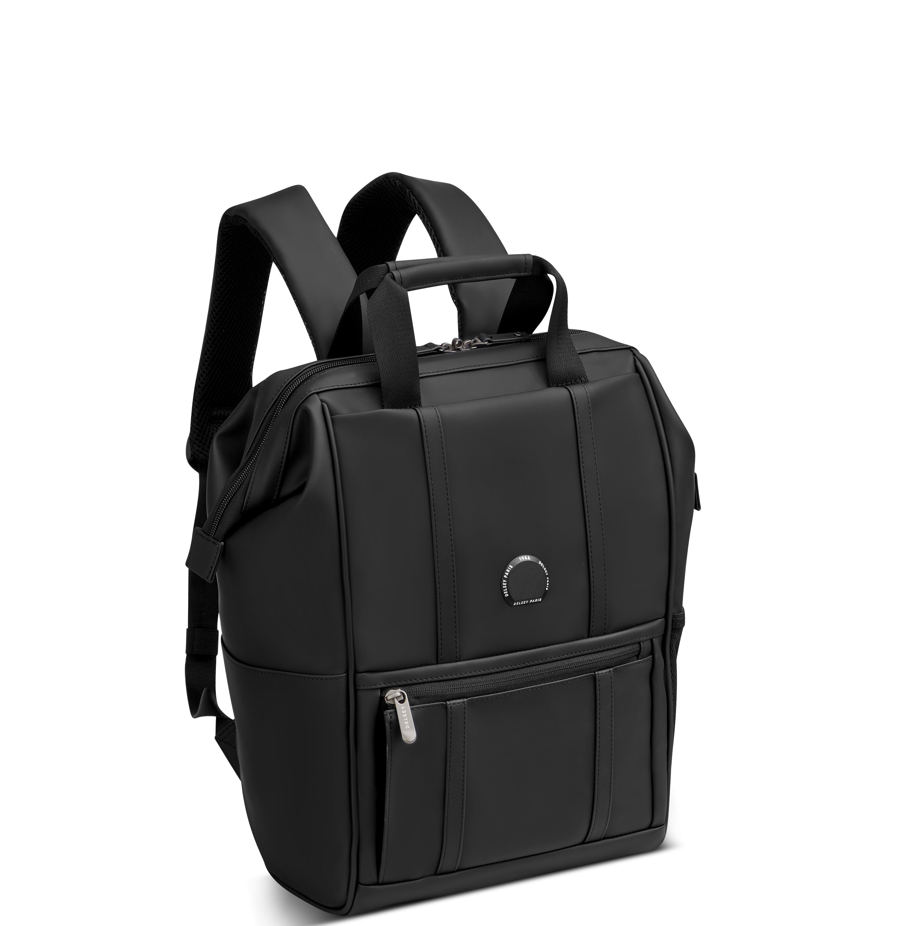 CADENCE SOFT | 14-Inch Laptop Waterproof Backpack, Deep black