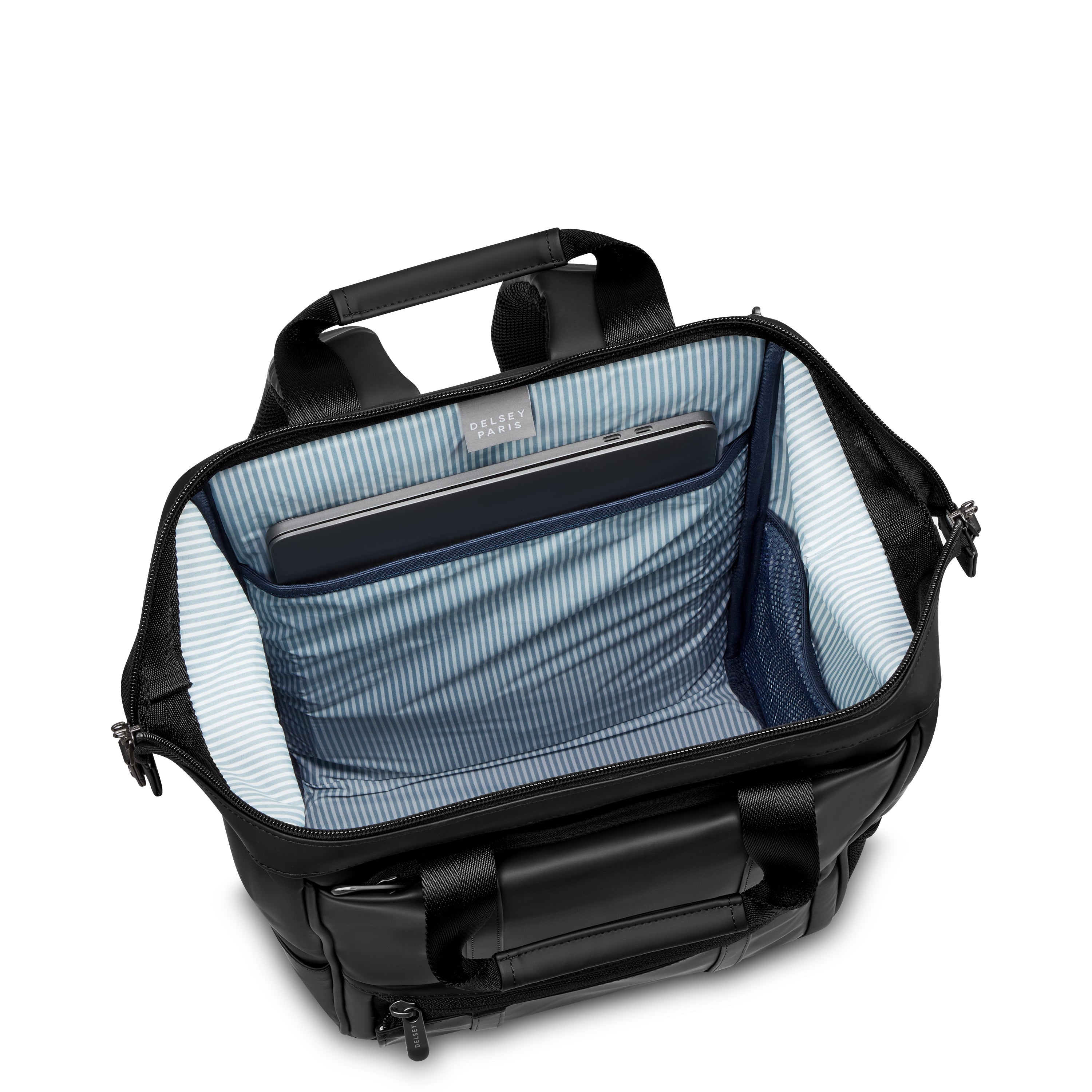 CADENCE SOFT | 14-Inch Laptop Waterproof Backpack, Deep black