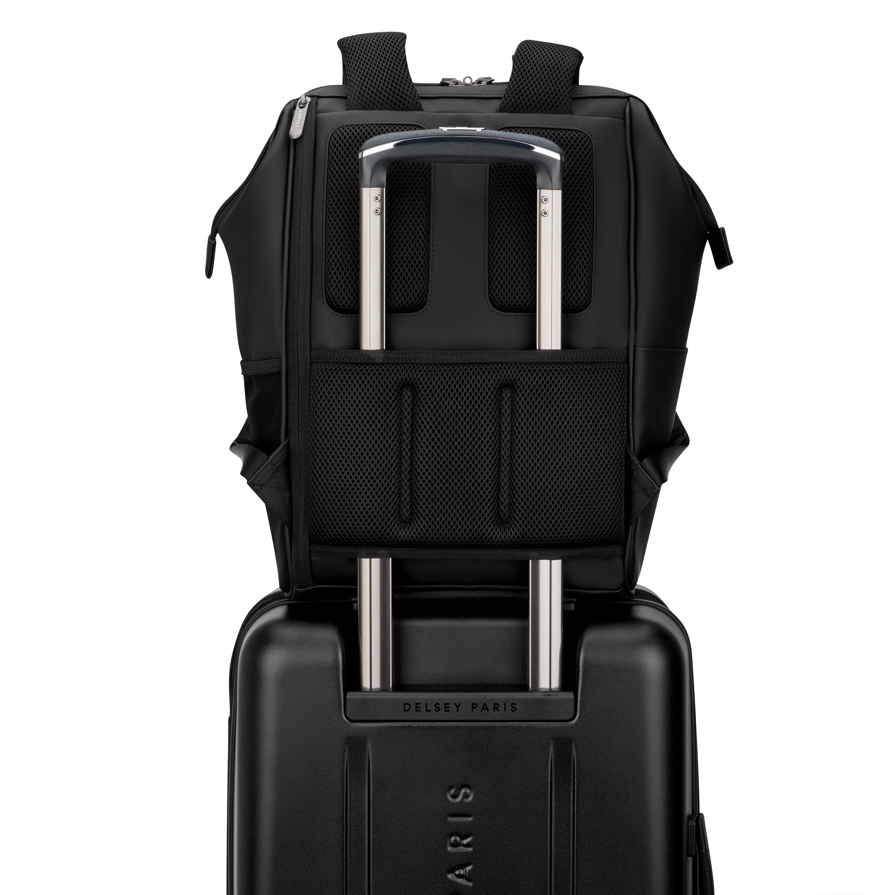 CADENCE SOFT | 14-Inch Laptop Waterproof Backpack, Deep black