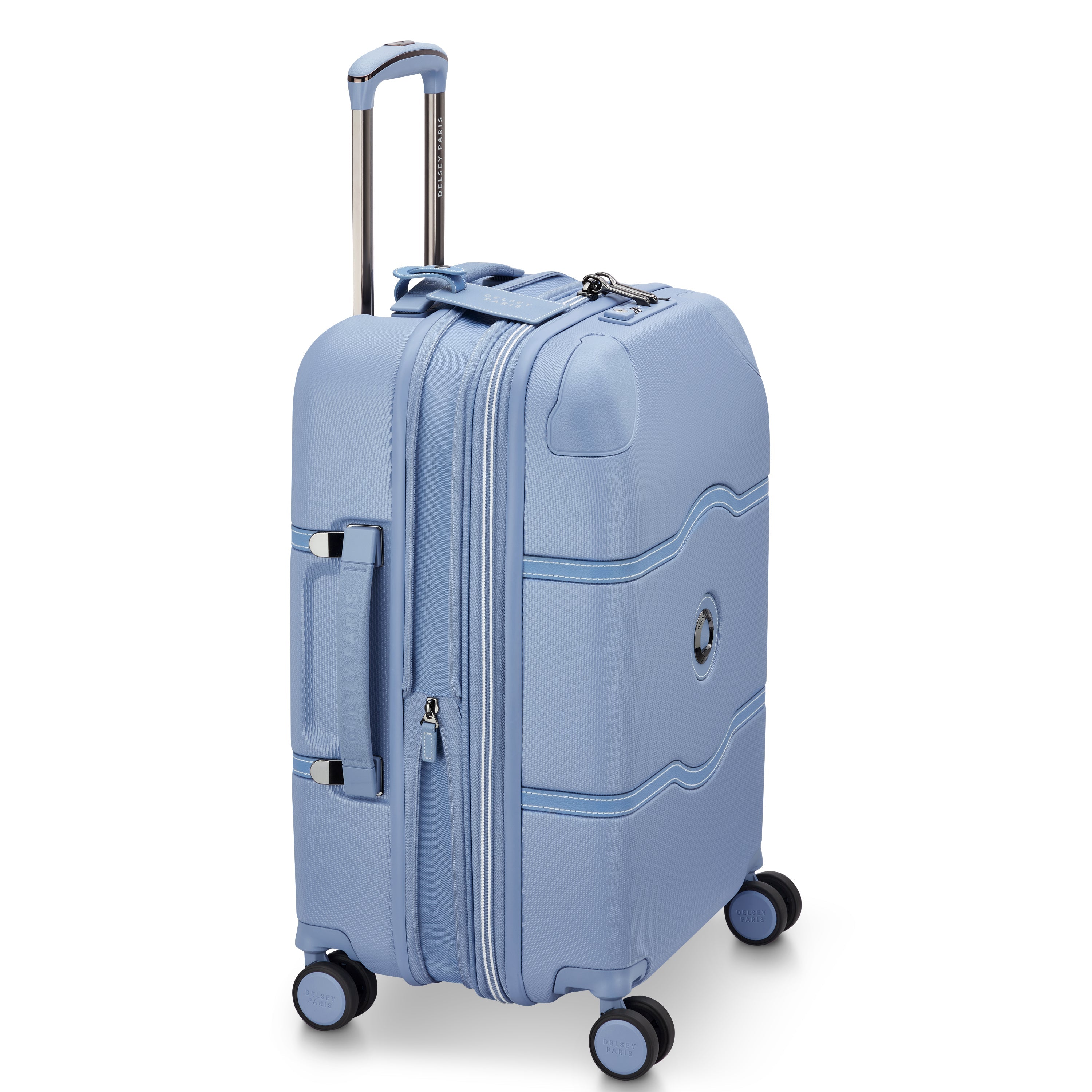 CHATELET AIR 2.0 |  23-Inch Expandable Carry-On Suitcase - 80th Anniversary Edition, Light blue