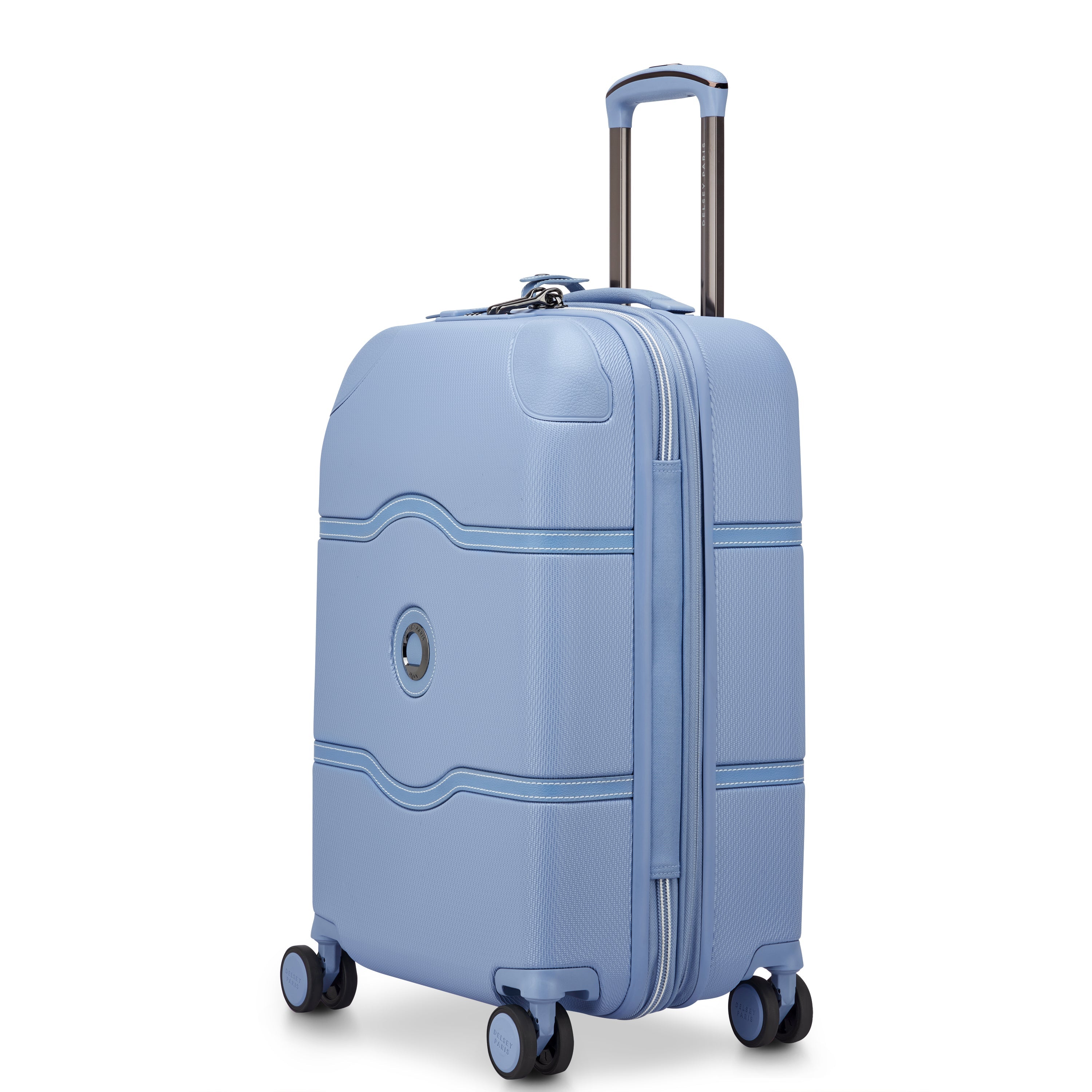 CHATELET AIR 2.0 |  23-Inch Expandable Carry-On Suitcase - 80th Anniversary Edition, Light blue