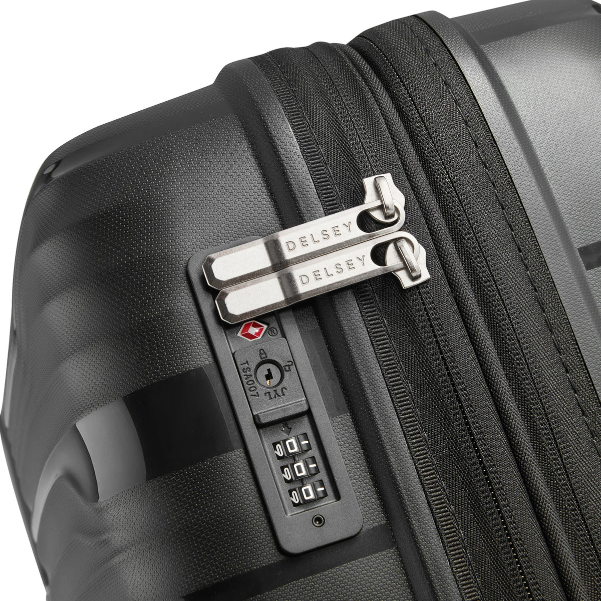 DUNE| Valise Cabine Extensible 58 CM NOIR