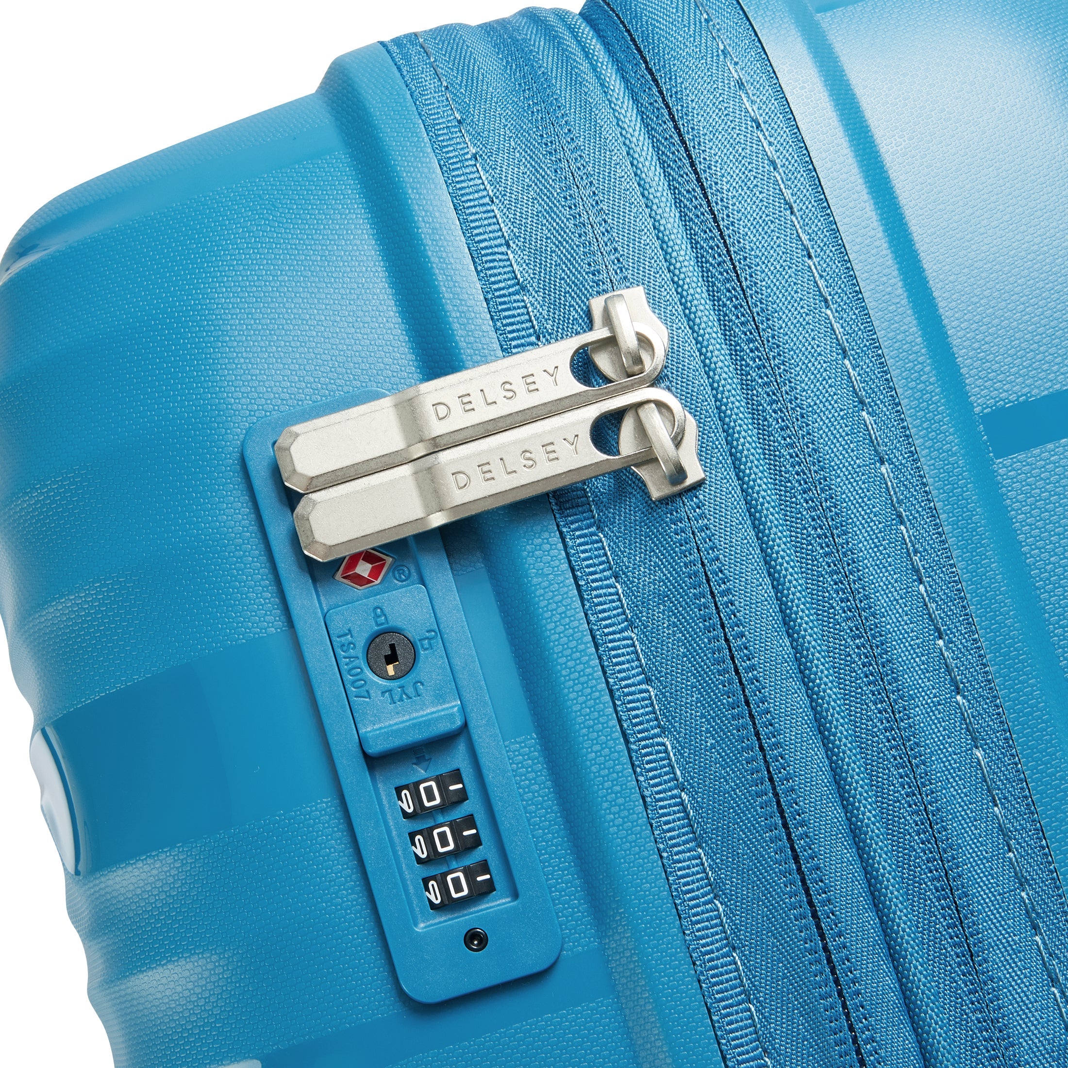 DUNE | 23-Inch Expandable Carry-On Suitcase, Teal blue