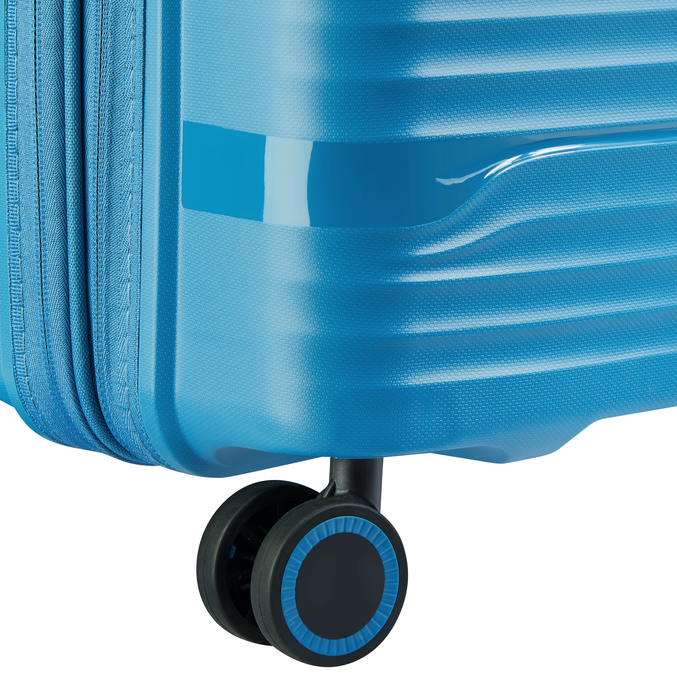 DUNE | 23-Inch Expandable Carry-On Suitcase, Teal blue