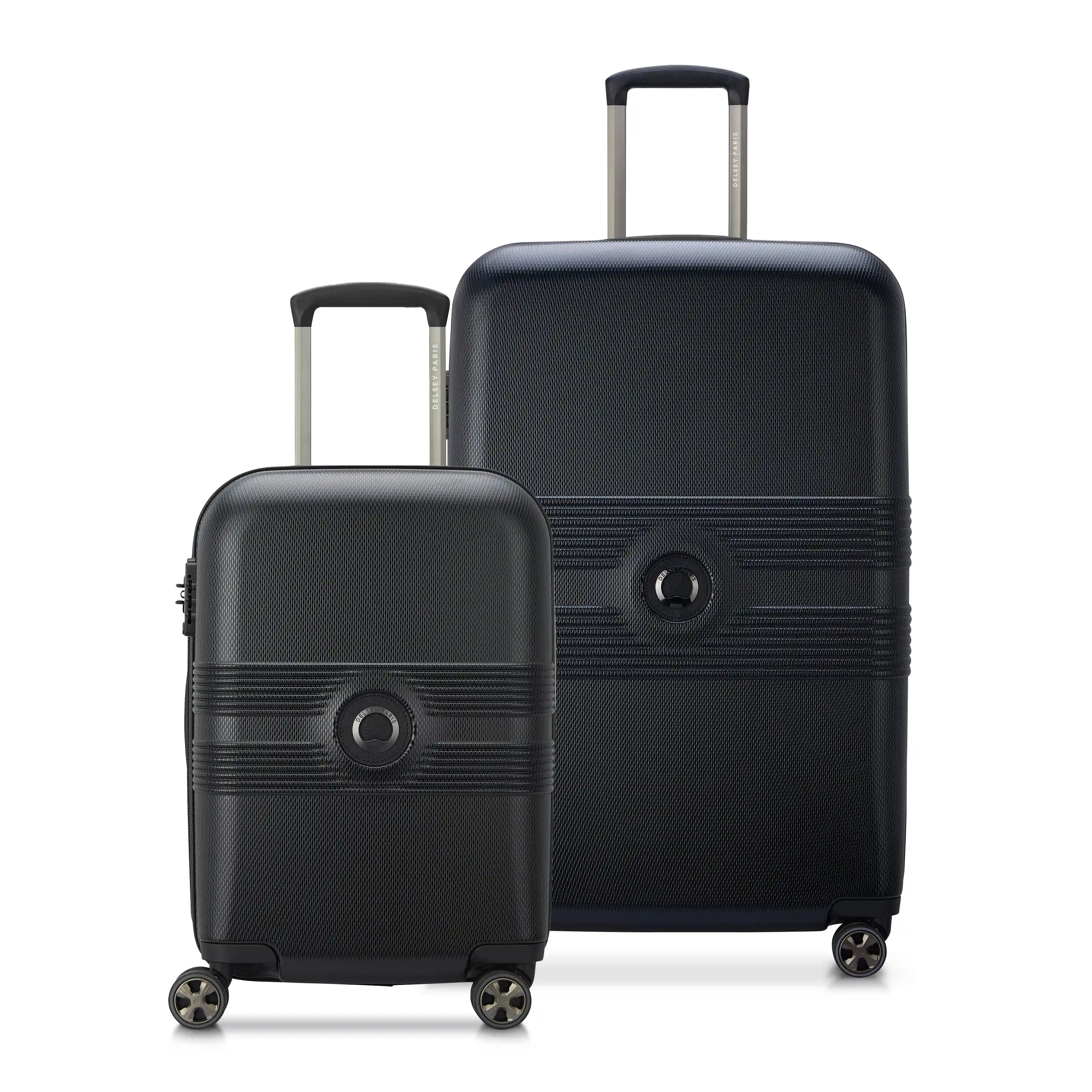 FLANERIE SE | 2-Piece Luggage Set, Black