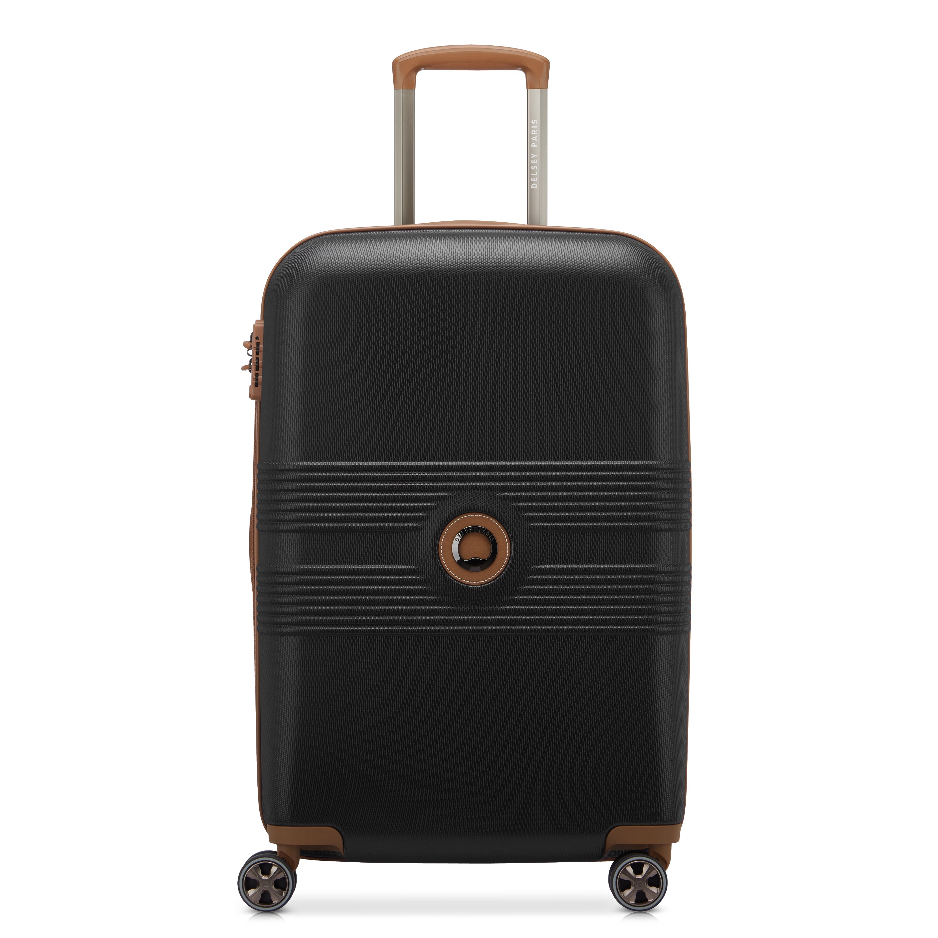 FLANERIE SE | 26-Inch Check-In Suitcase, Black brown