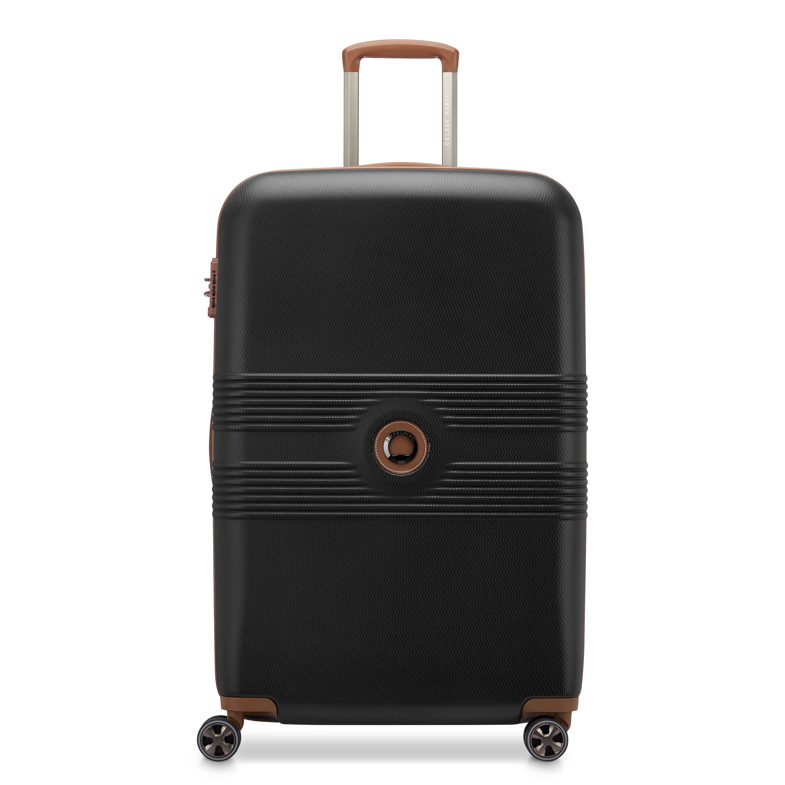 FLANERIE SE | 30-Inch Check-In Suitcase, Black brown