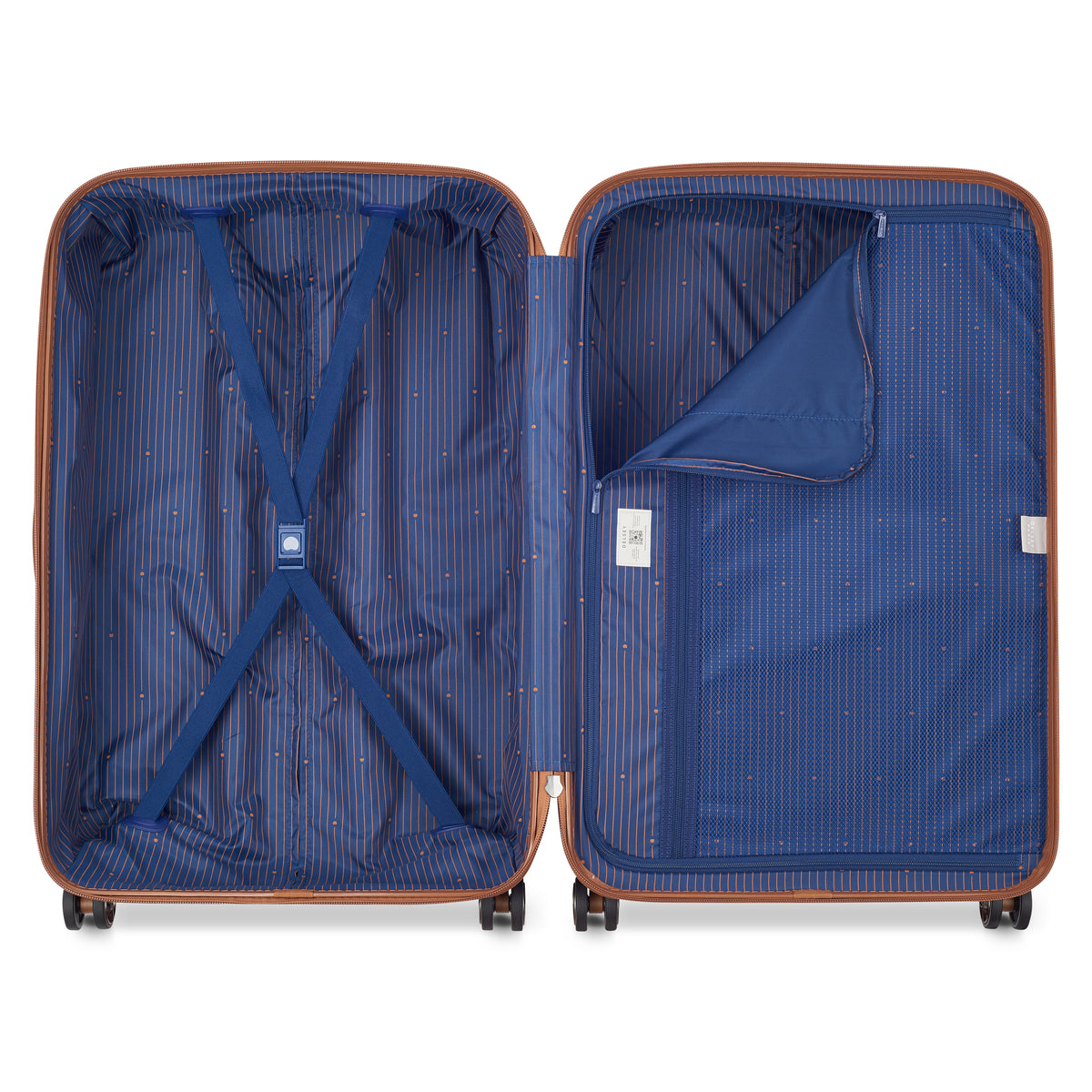 FLANERIE SE | 3-Piece Luggage Set, Black brown