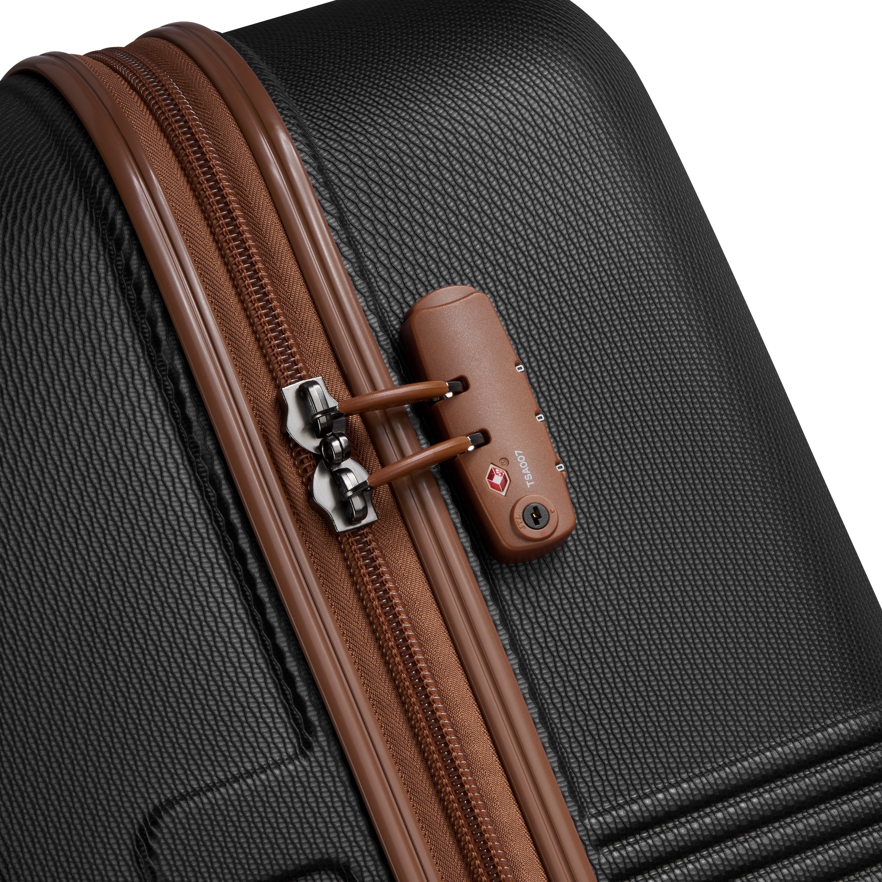 FLANERIE SE | 30-Inch Check-In Suitcase, Black brown