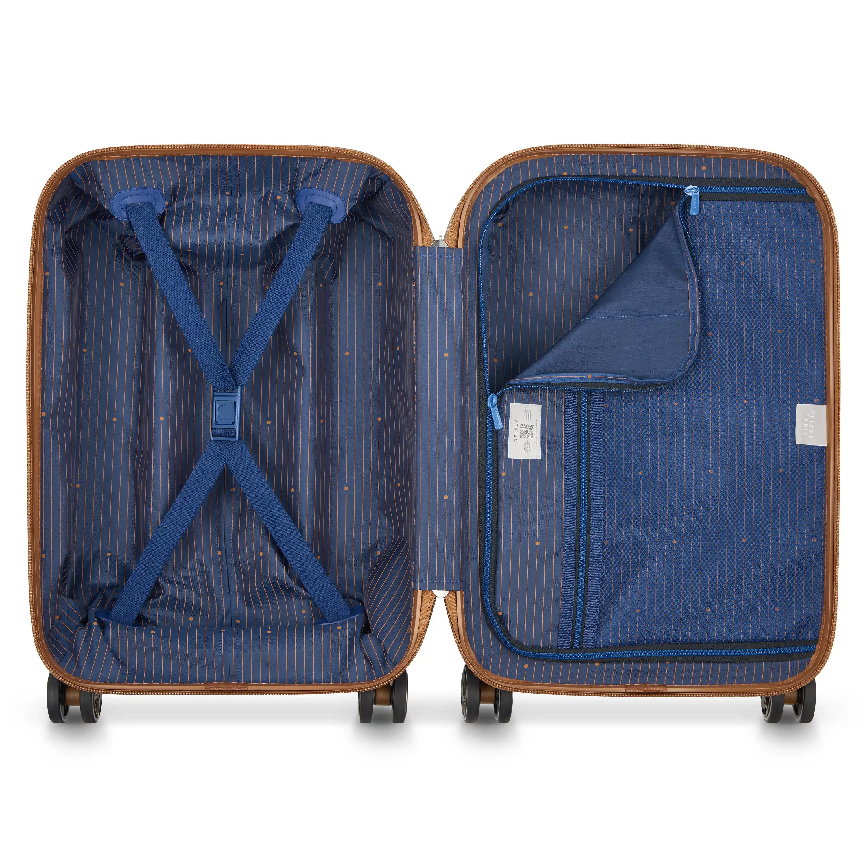 FLANERIE SE | 21-Inch Carry-On Suitcase, Champagne