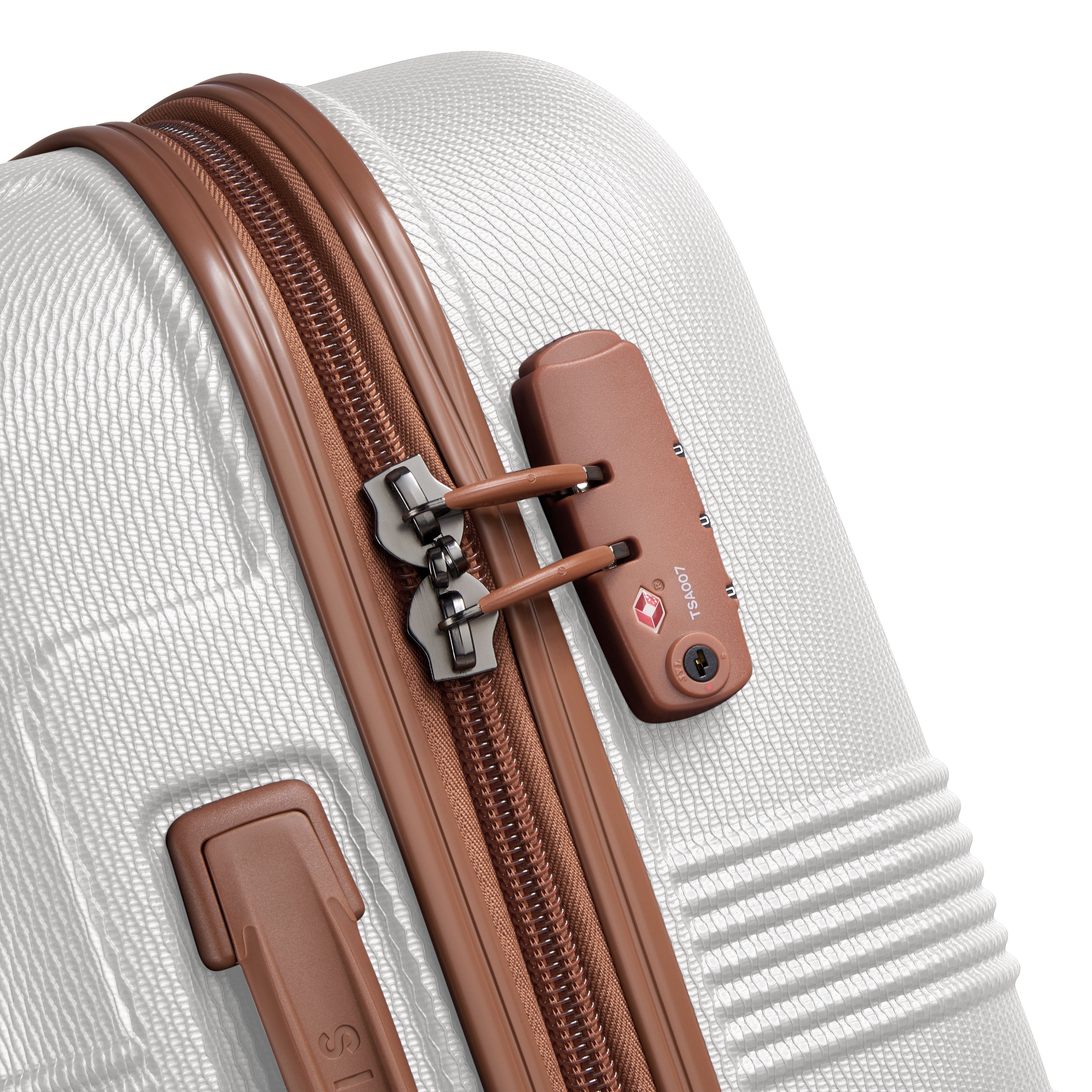 FLANERIE SE | 21-Inch Carry-On Suitcase, Champagne