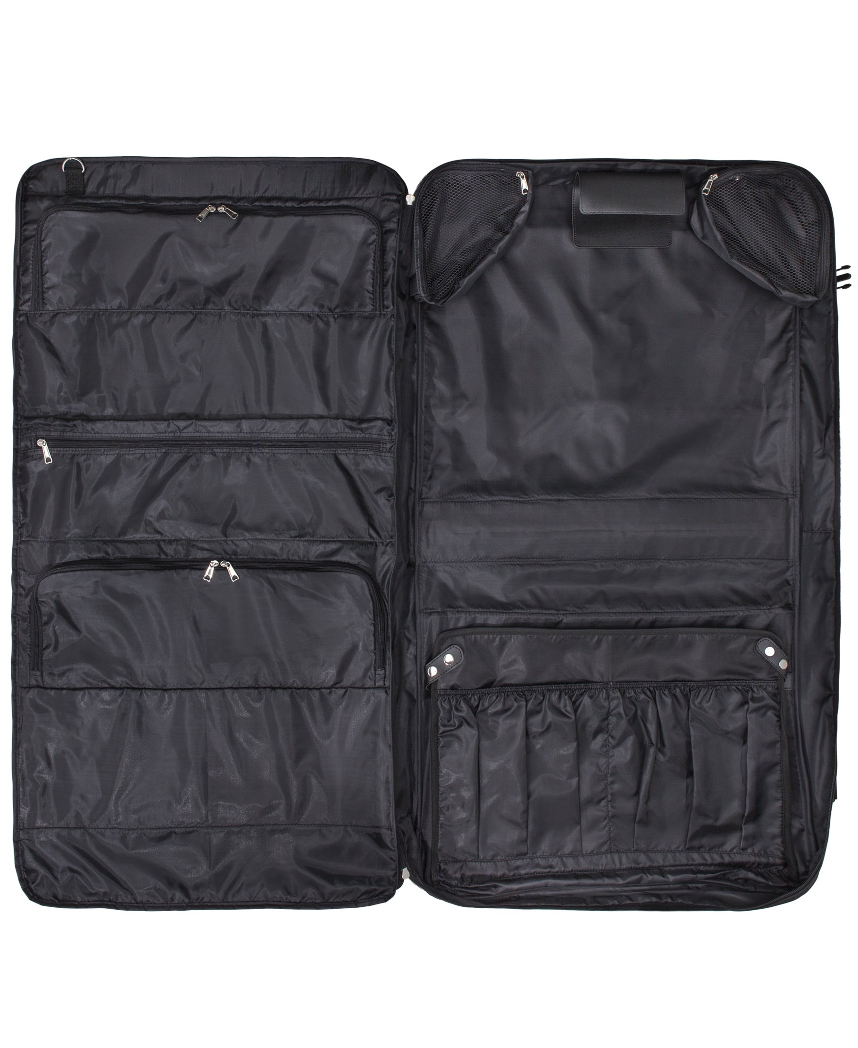 HELIUM DLX | 45-Inch Deluxe Garment Bag, Black