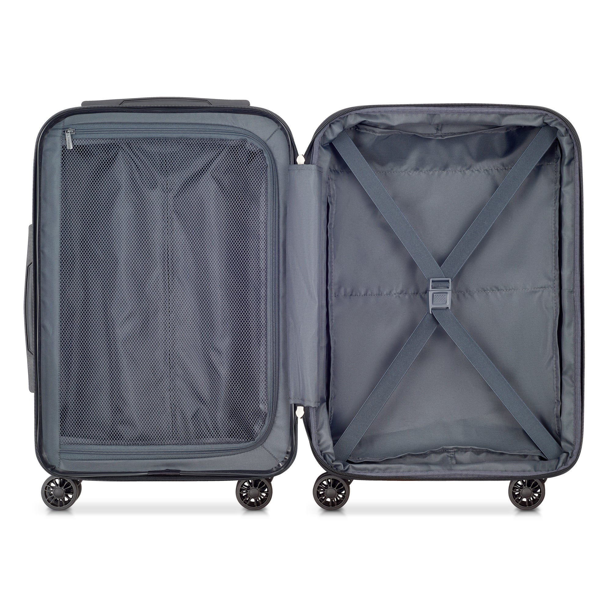 HELIUM AERO | 21-Inch Front Pocket Expandable Carry-On Suitcase, Red