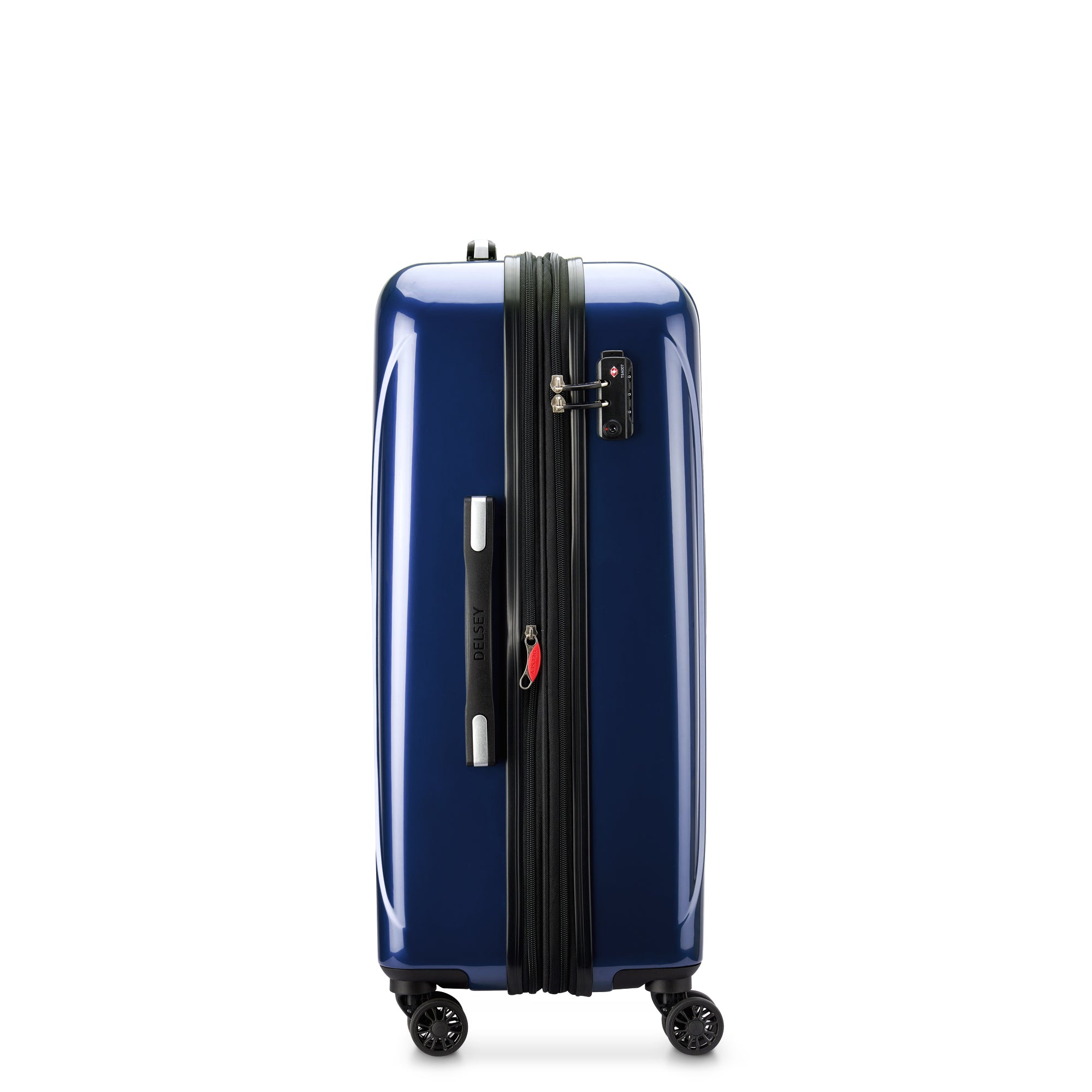 HELIUM AERO | 27-Inch Expandable Check-In Suitcase, Metalic blue