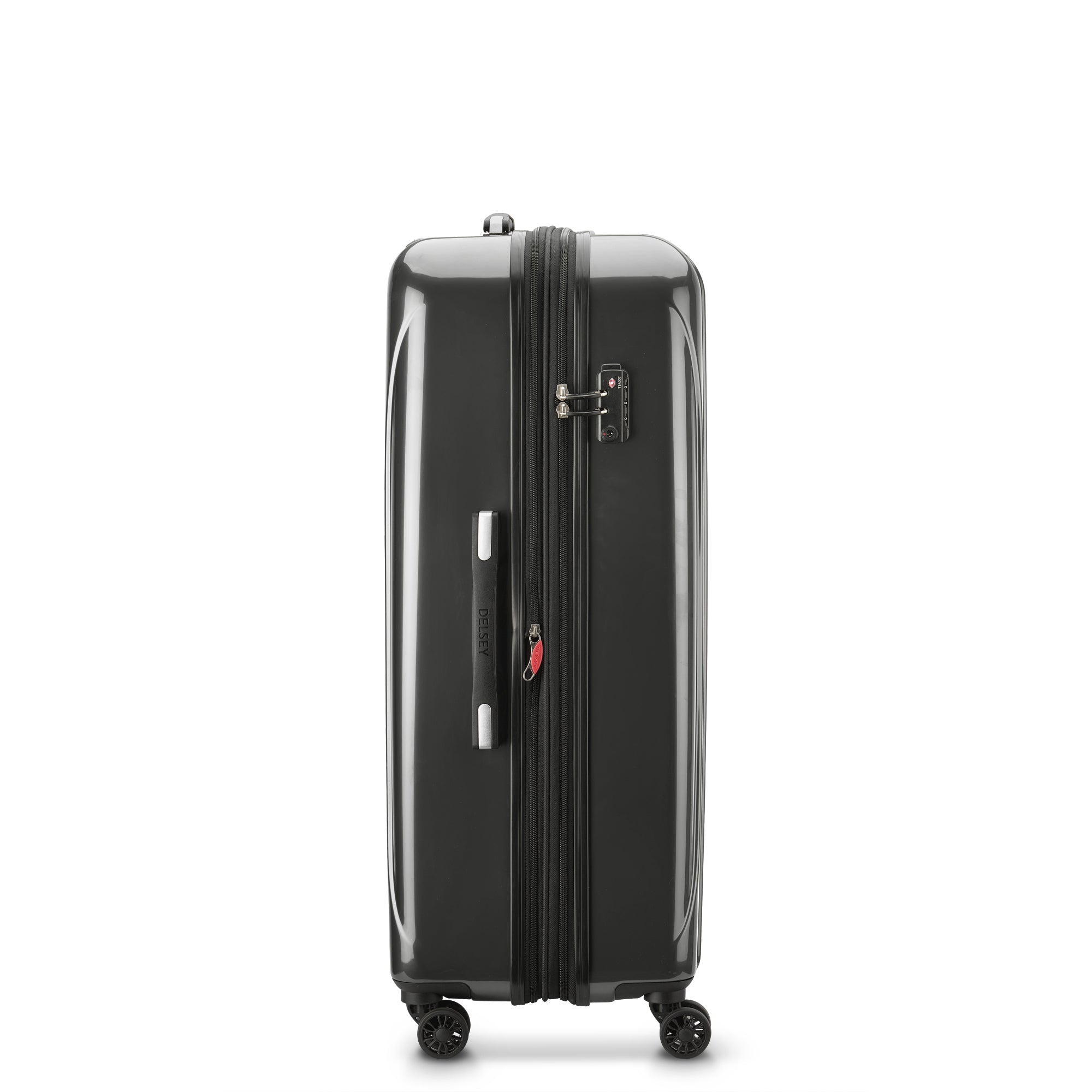 HELIUM AERO |  32-Inch Expandable Check-In Suitcase, Metal brushed
