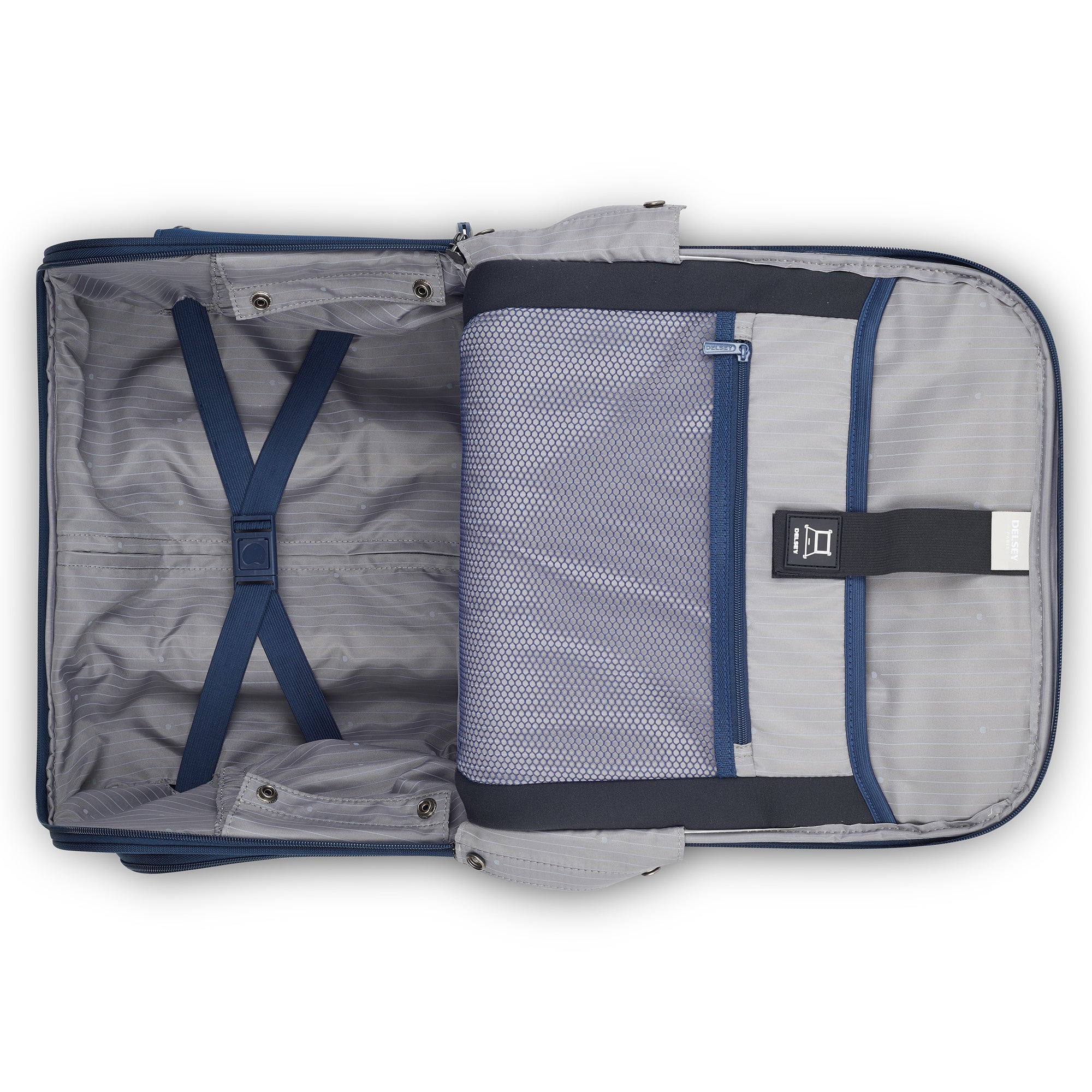 HELIUM DLX |  Carry-On Underseater Suitcase, Navy