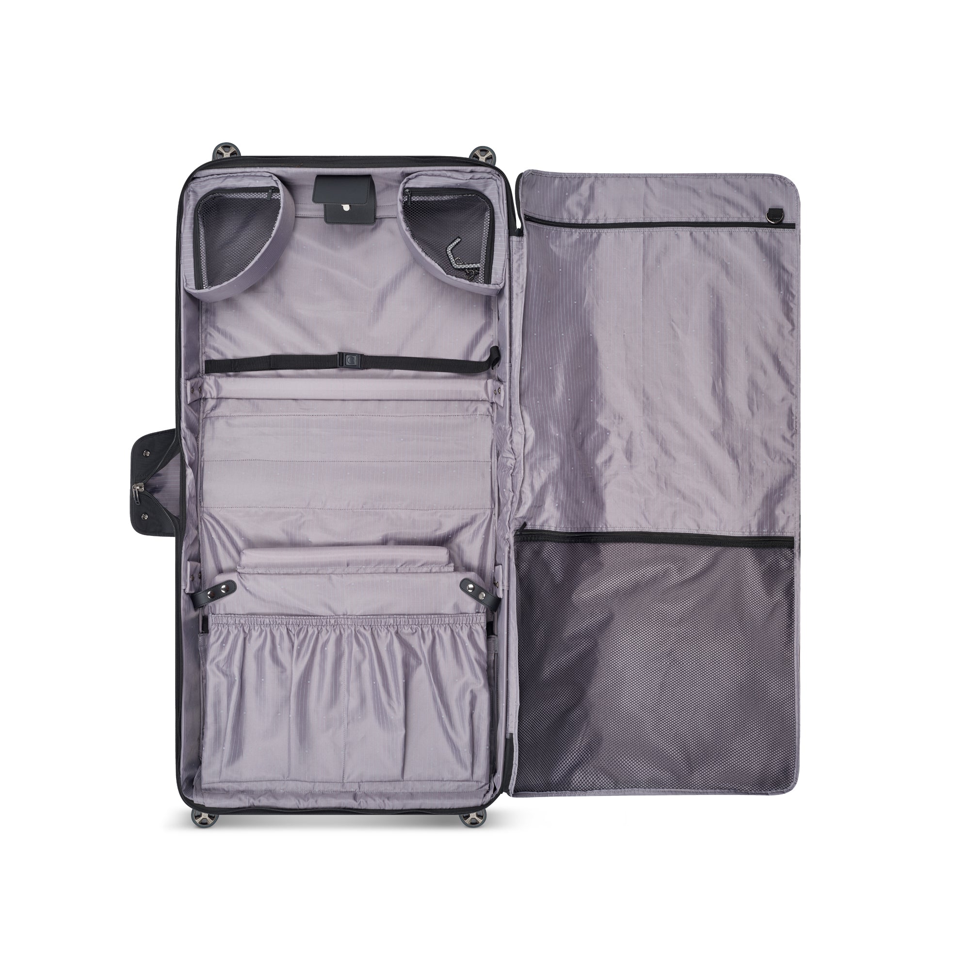 HELIUM DLX |  4-Wheeled Garment Bag, Black