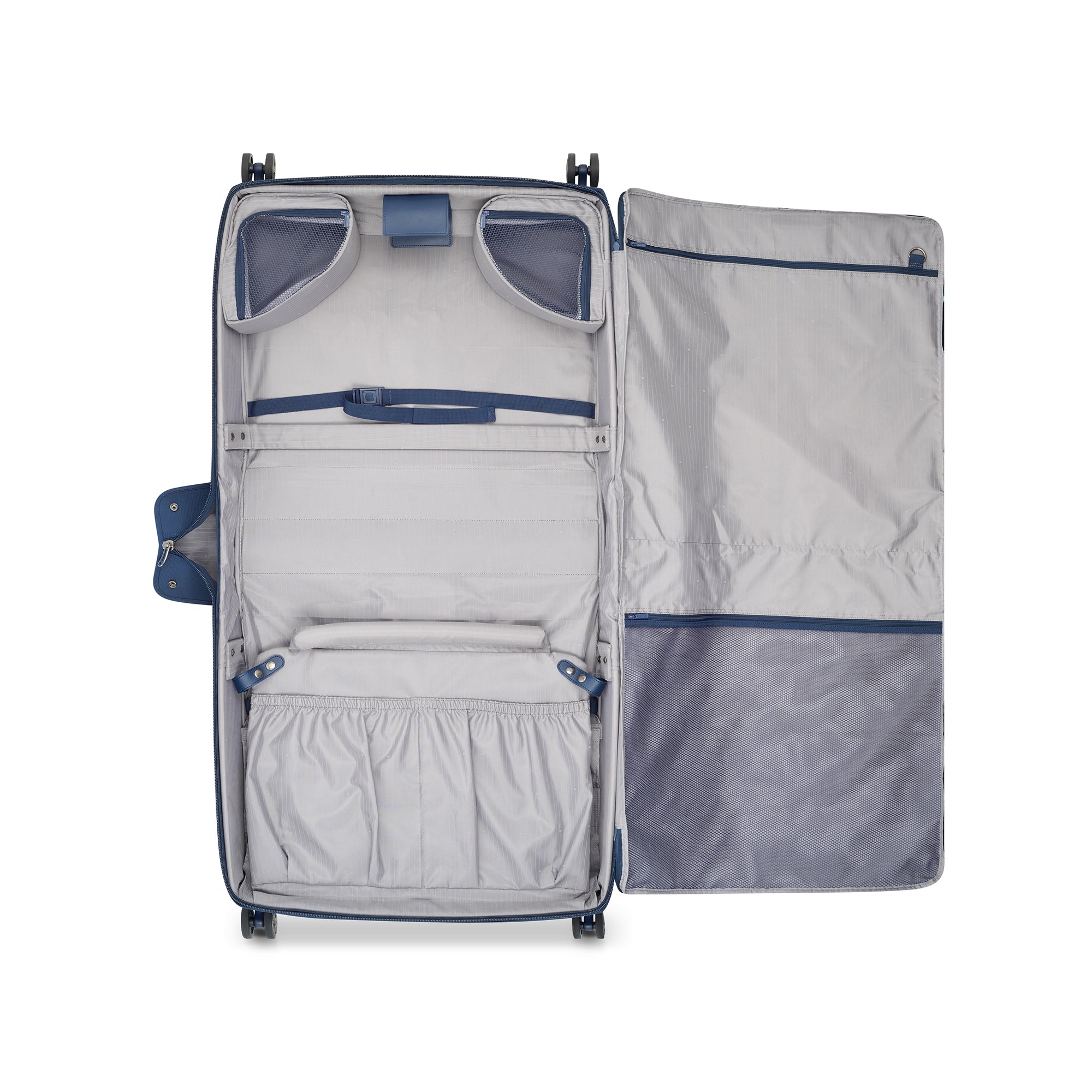 HELIUM DLX |  4-Wheeled Garment Bag, Navy