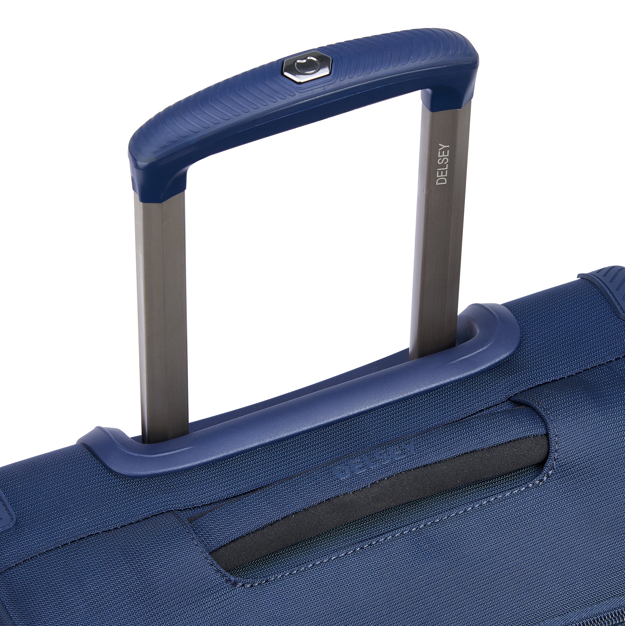 HELIUM DLX |  24-Inch Expandable Carry-On Suitcase, Navy