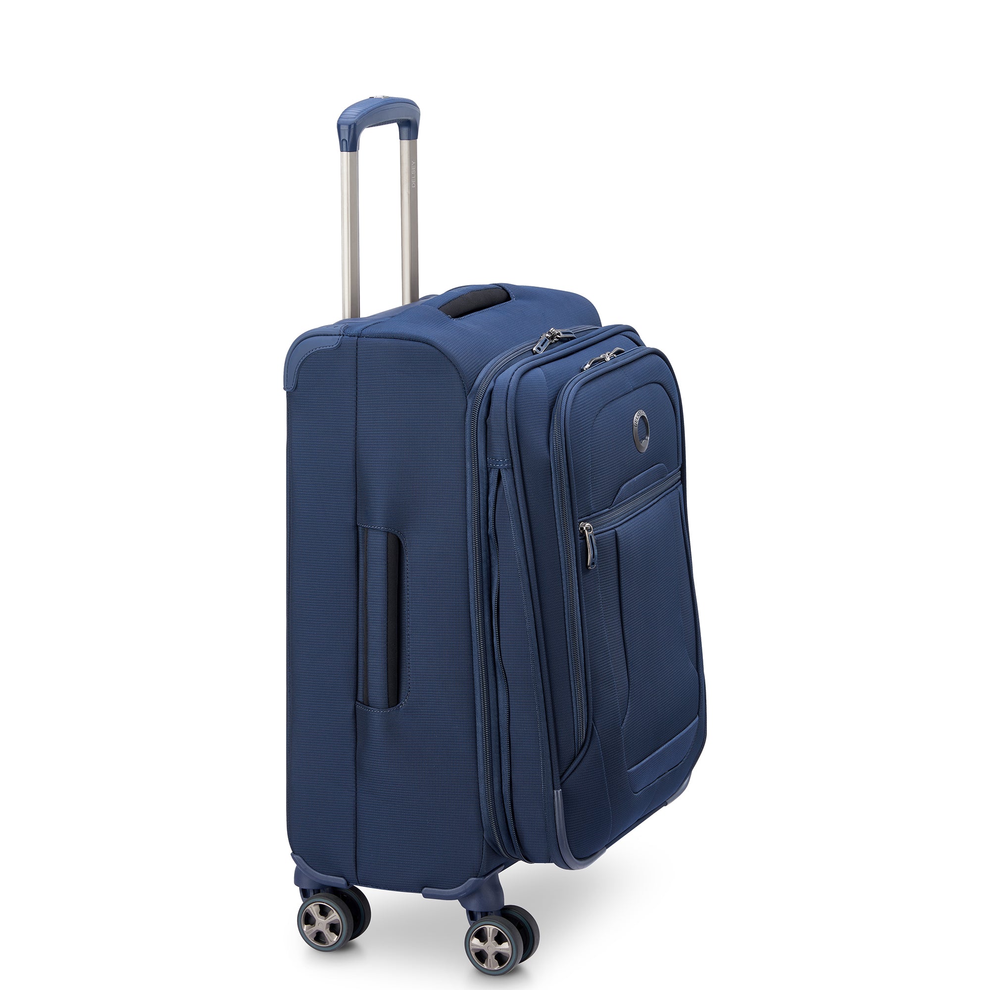 HELIUM DLX |  24-Inch Expandable Carry-On Suitcase, Navy