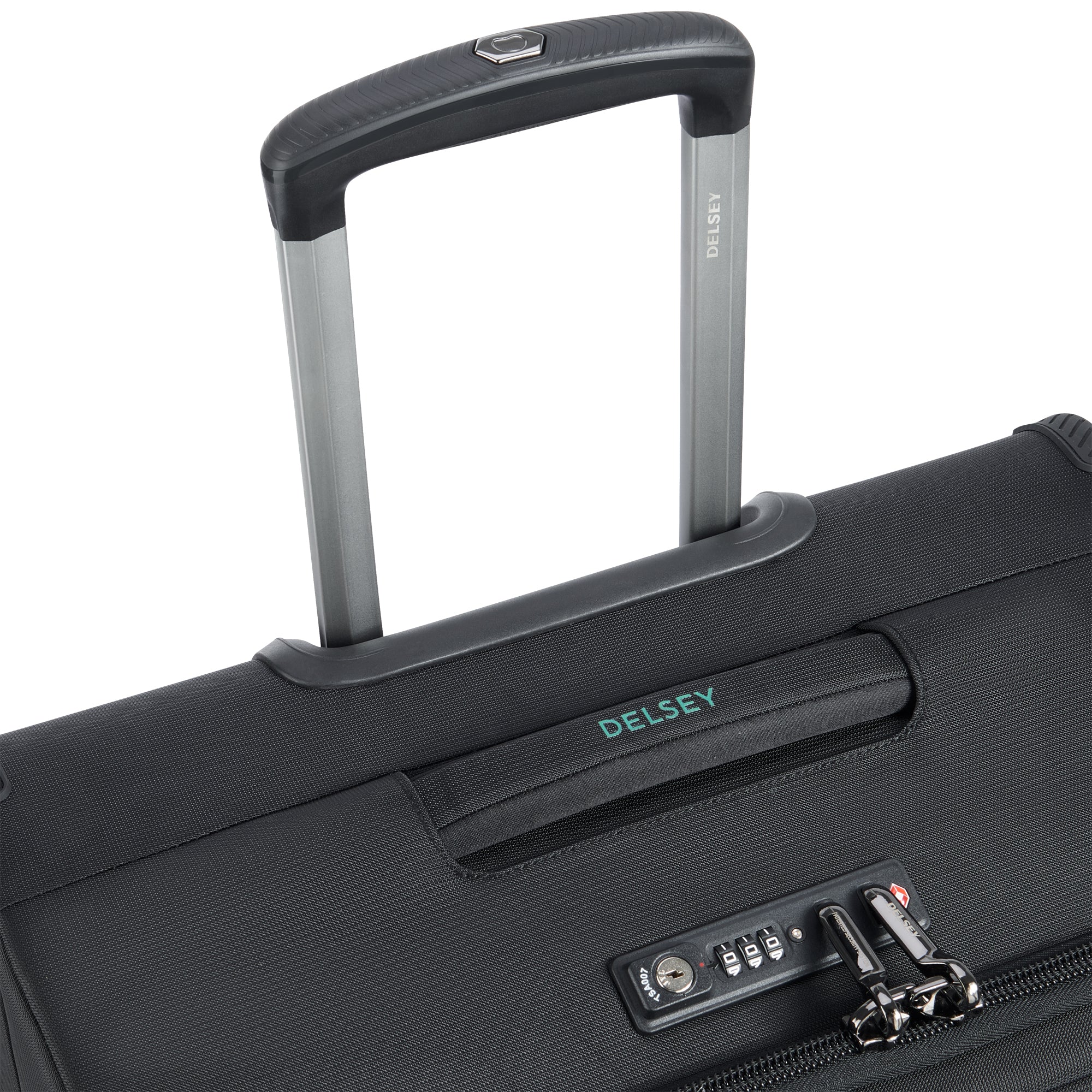 HELIUM DLX |  28-Inch Expandable Check-In Suitcase, Black
