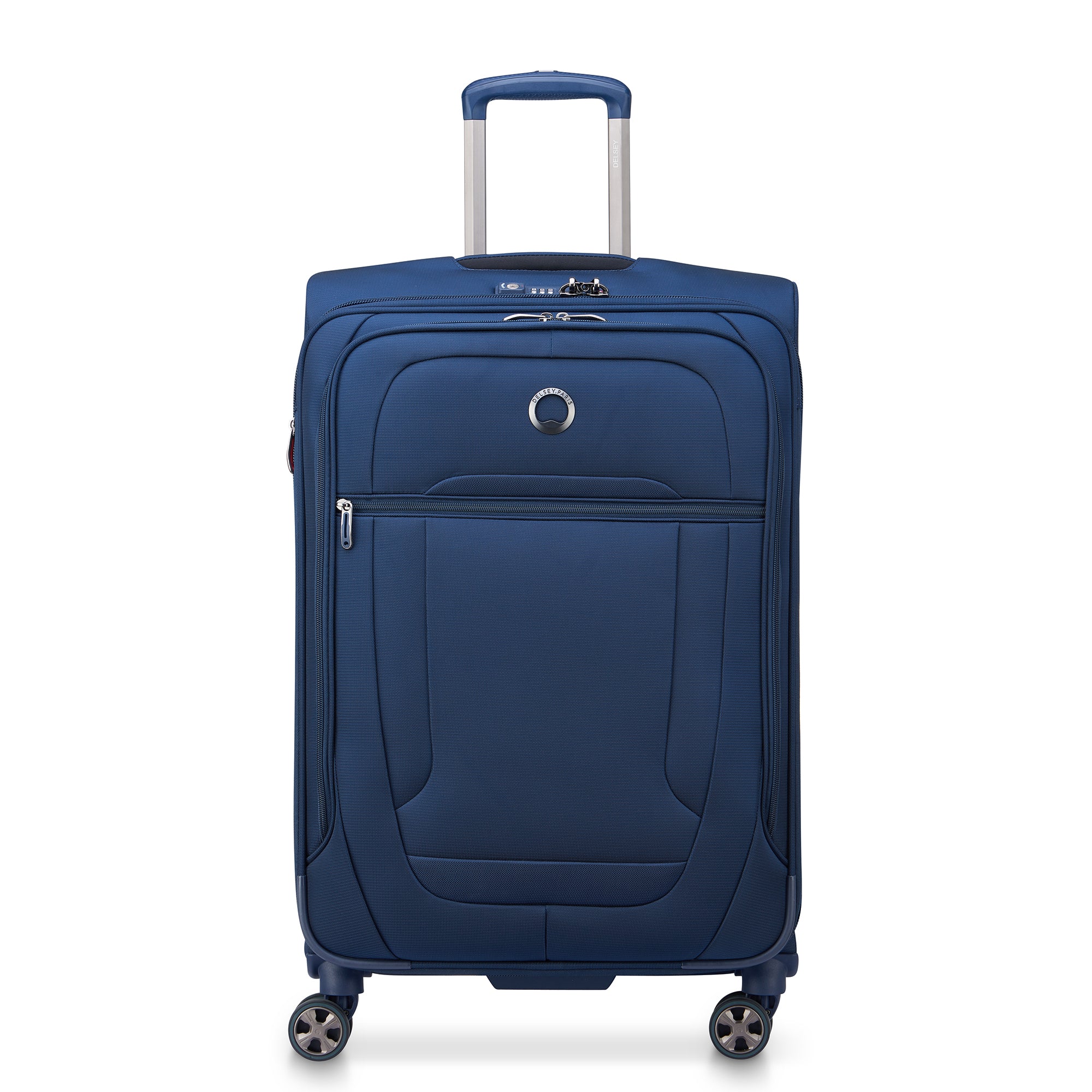 HELIUM DLX |  28-Inch Expandable Check-In Suitcase, Navy