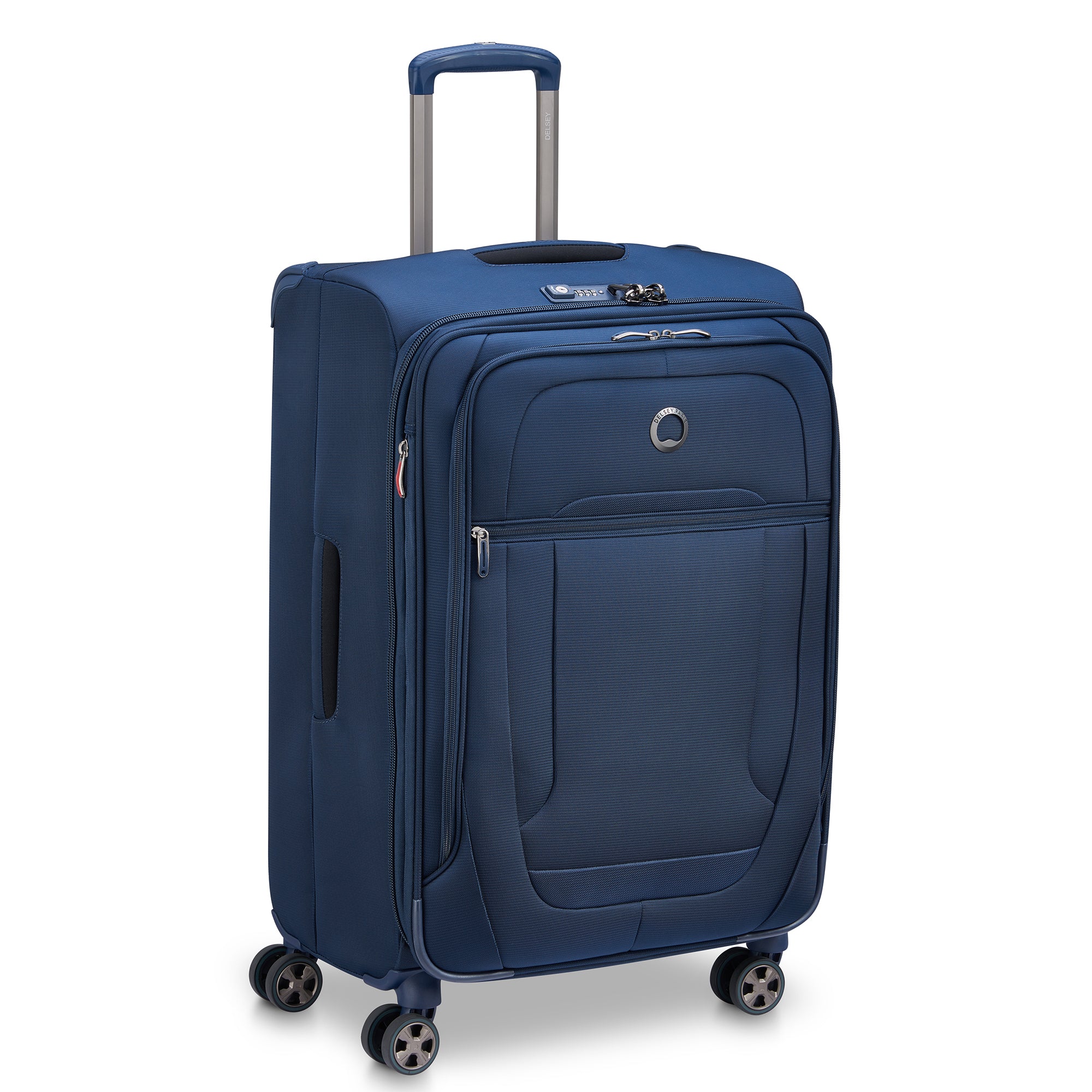 HELIUM DLX |  28-Inch Expandable Check-In Suitcase, Navy