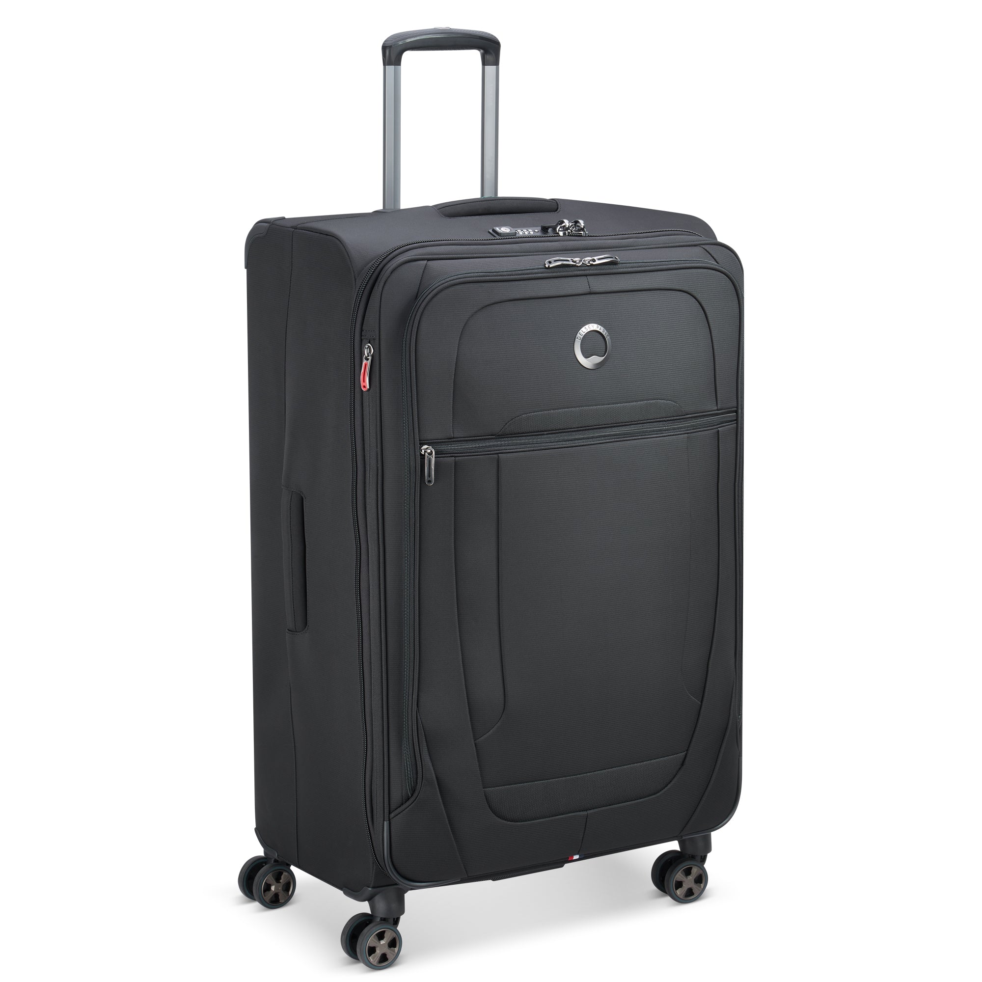 HELIUM DLX |  33-Inch Expandable Check-In Suitcase, Black