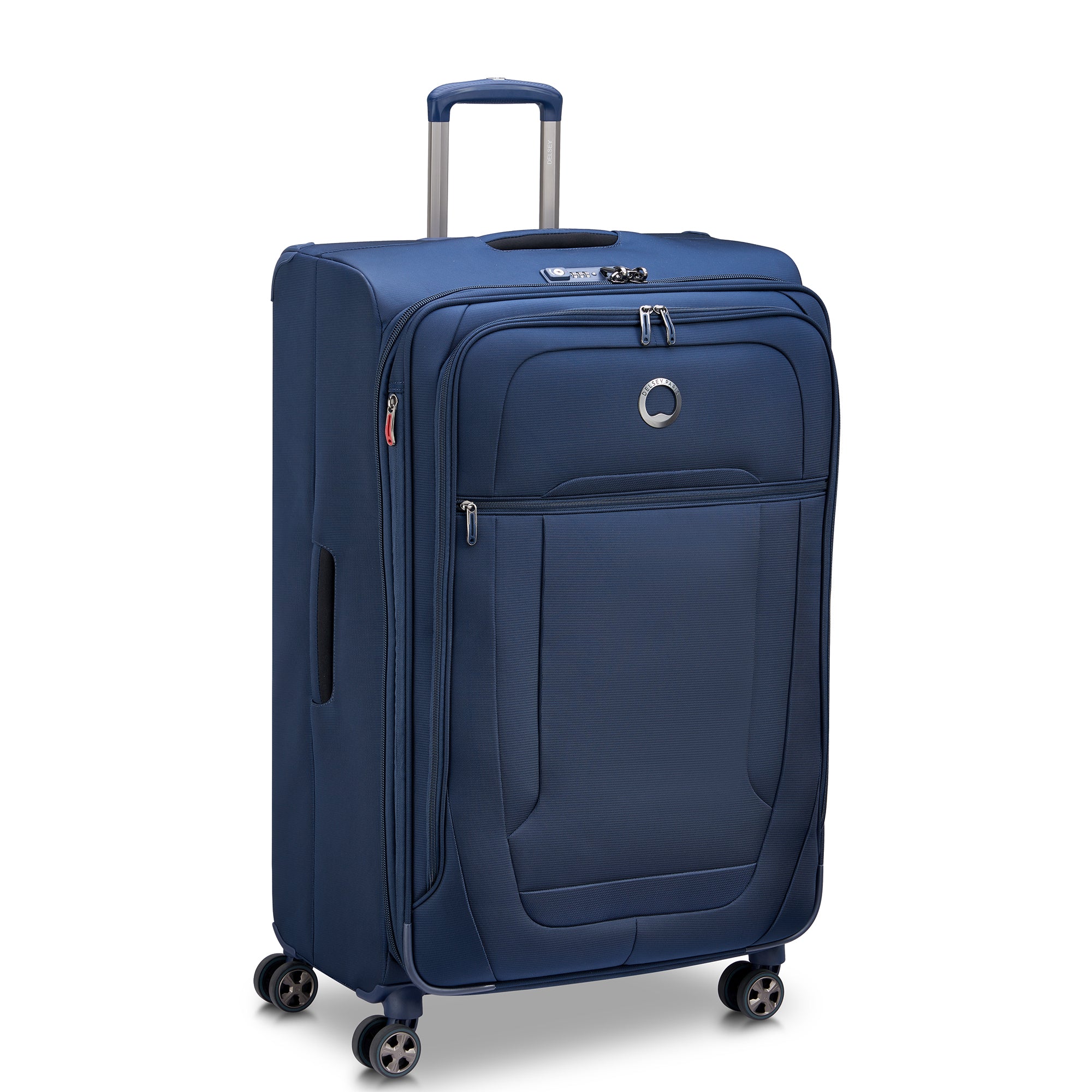 HELIUM DLX |  33-Inch Expandable Check-In Suitcase, Navy