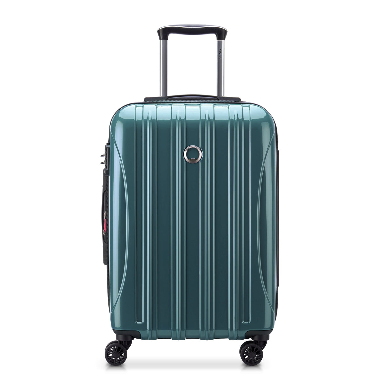 HELIUM AERO| Valise Cabine Extensible 58 CM VERT MÉTALLISÉ