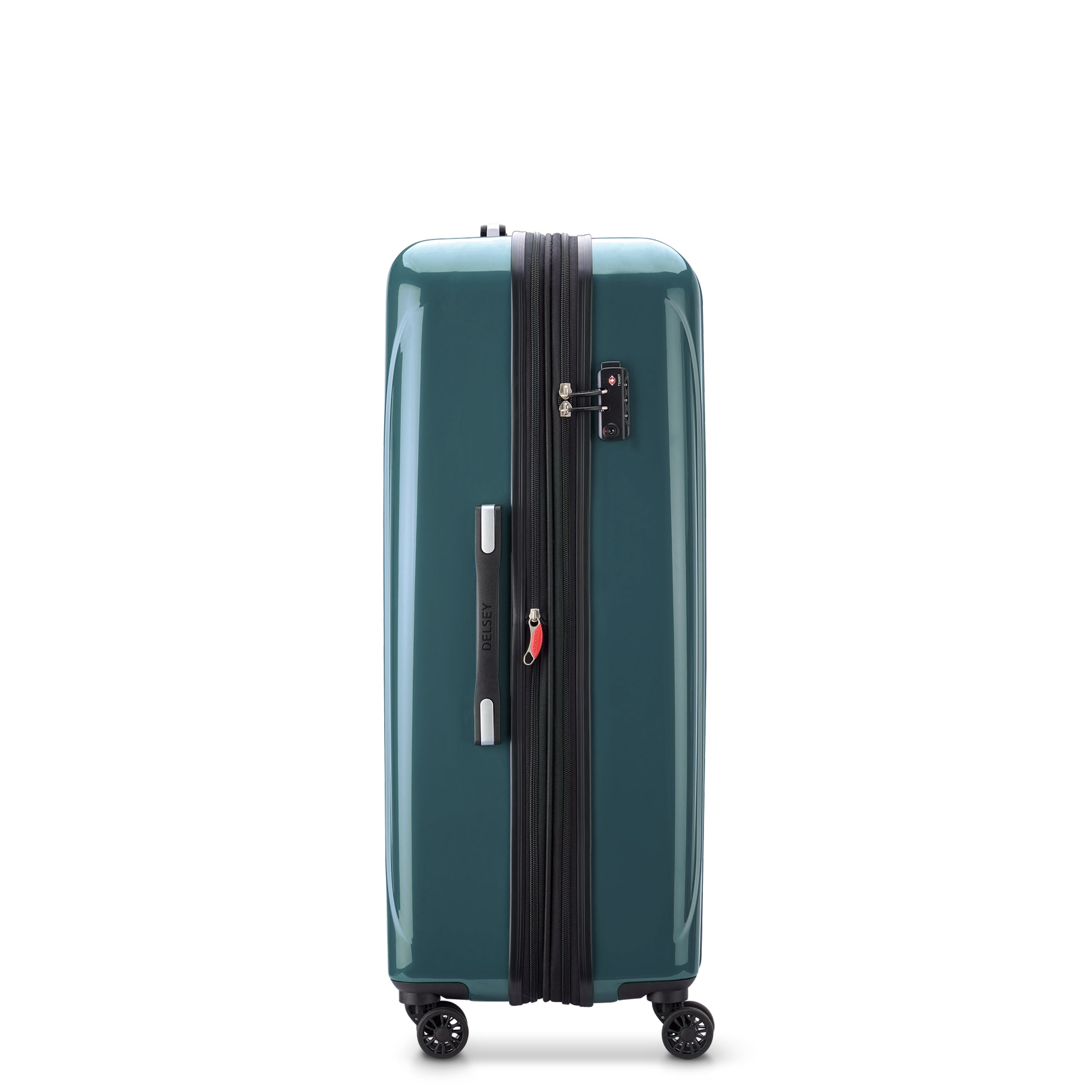 HELIUM AERO |  32-Inch Expandable Check-In Suitcase, Metallic green