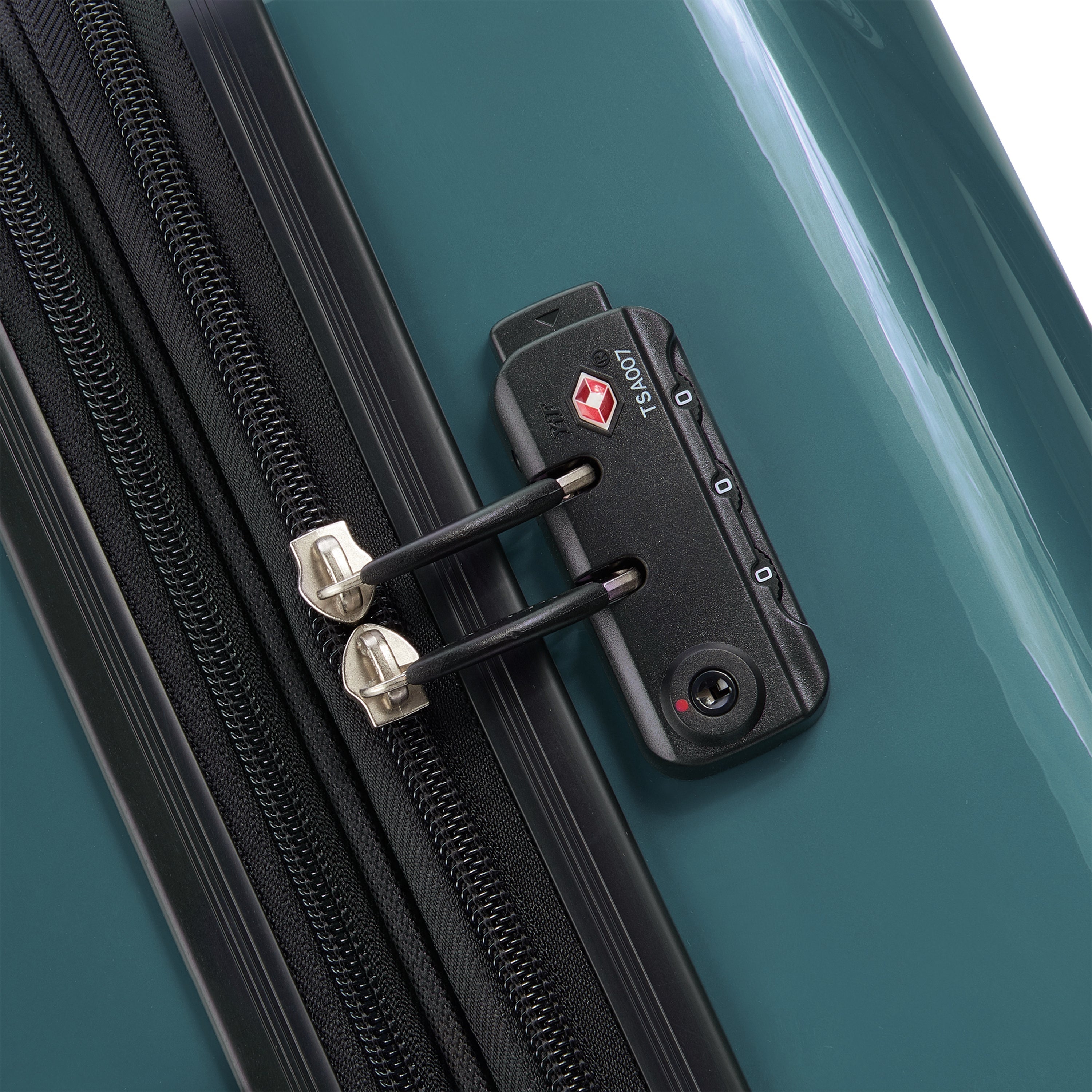 HELIUM AERO |  32-Inch Expandable Check-In Suitcase, Metallic green