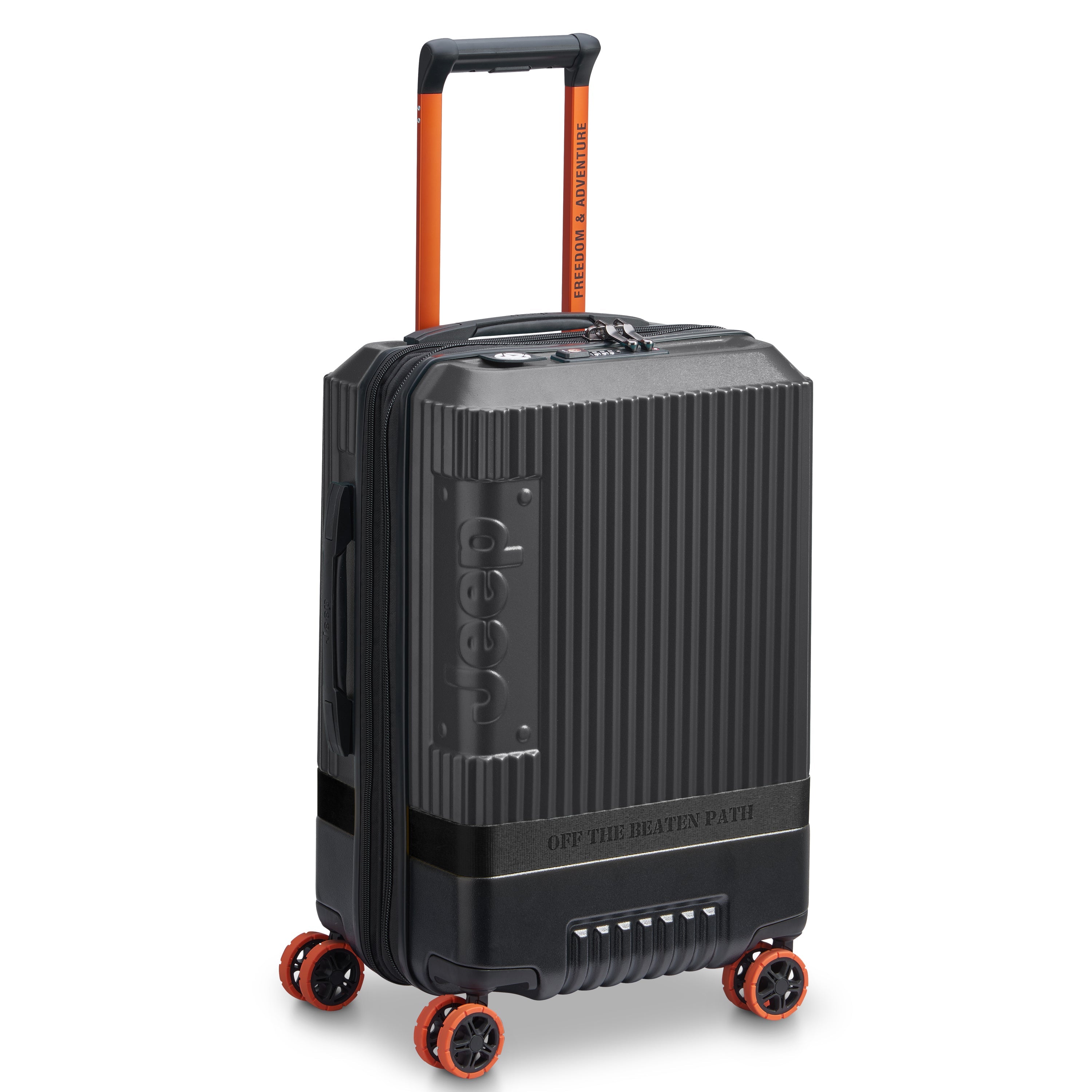 JH001A | 23-Inch Expandable Carry-On Suitcase, Anthracite